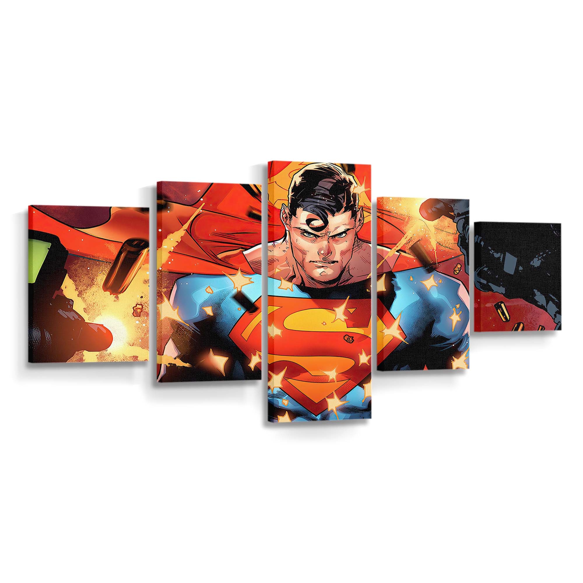 Superman Angry Eyes Leinwandbilder | Wanddeko Superman Angry Eyes Leinwandbilder | Wanddeko