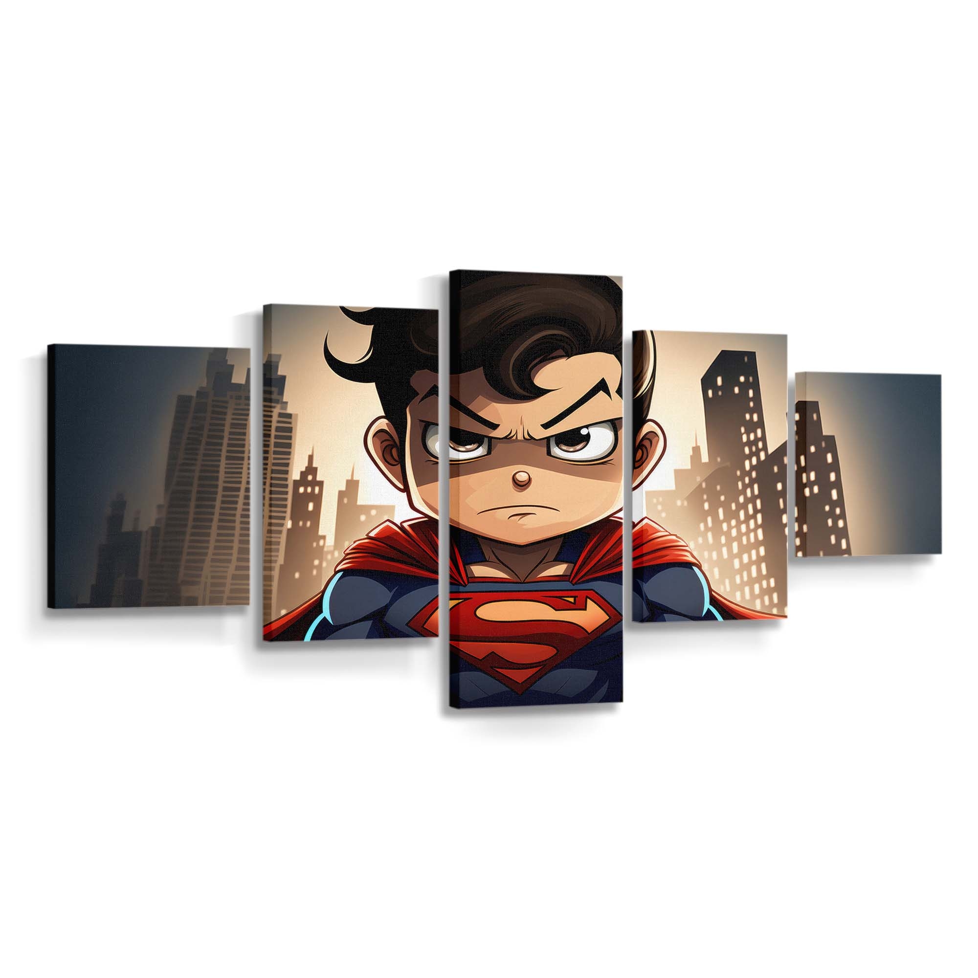 Superman Cartoon Leinwandbilder | Wanddeko Superman Cartoon Leinwandbilder | Wanddeko
