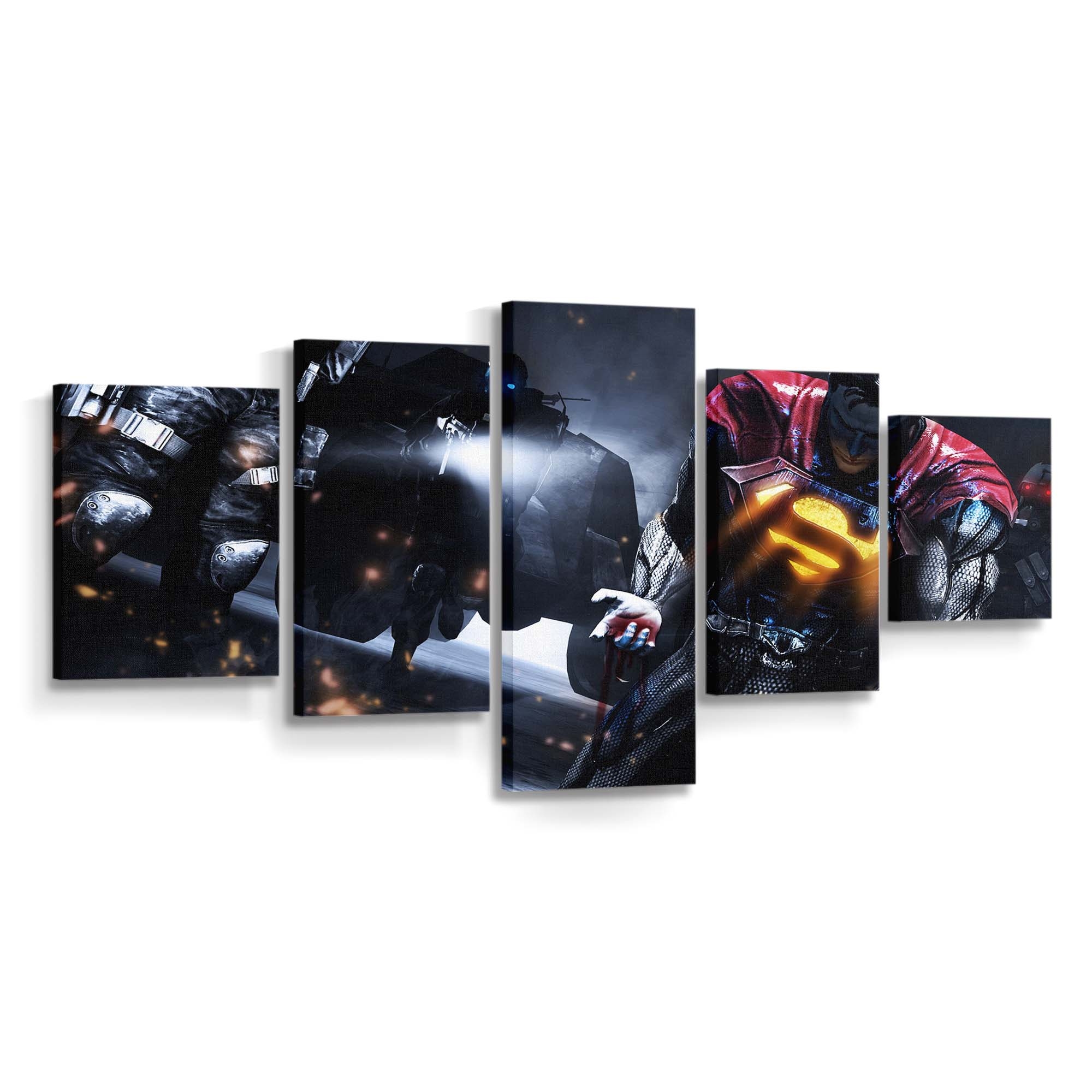 Superman Comic Art Leinwandbilder | Wanddeko Superman Comic Art Leinwandbilder | Wanddeko