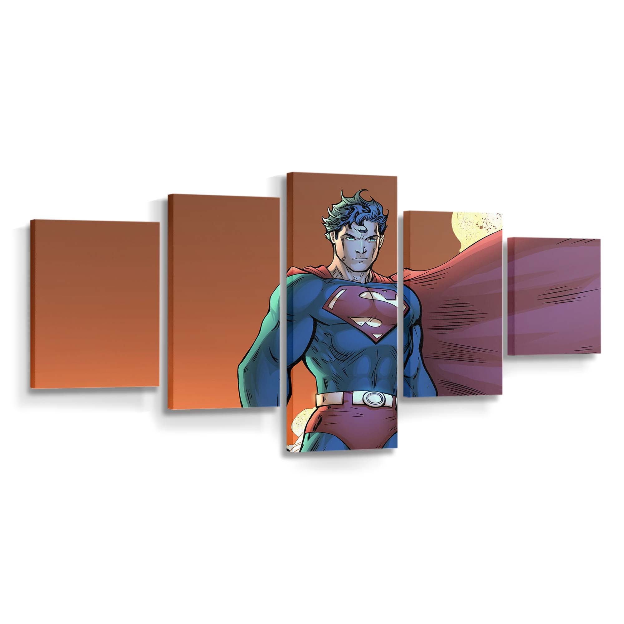 Superman Comic Book Poster Leinwandbilder | Wanddeko Superman Comic Book Poster Leinwandbilder | Wanddeko