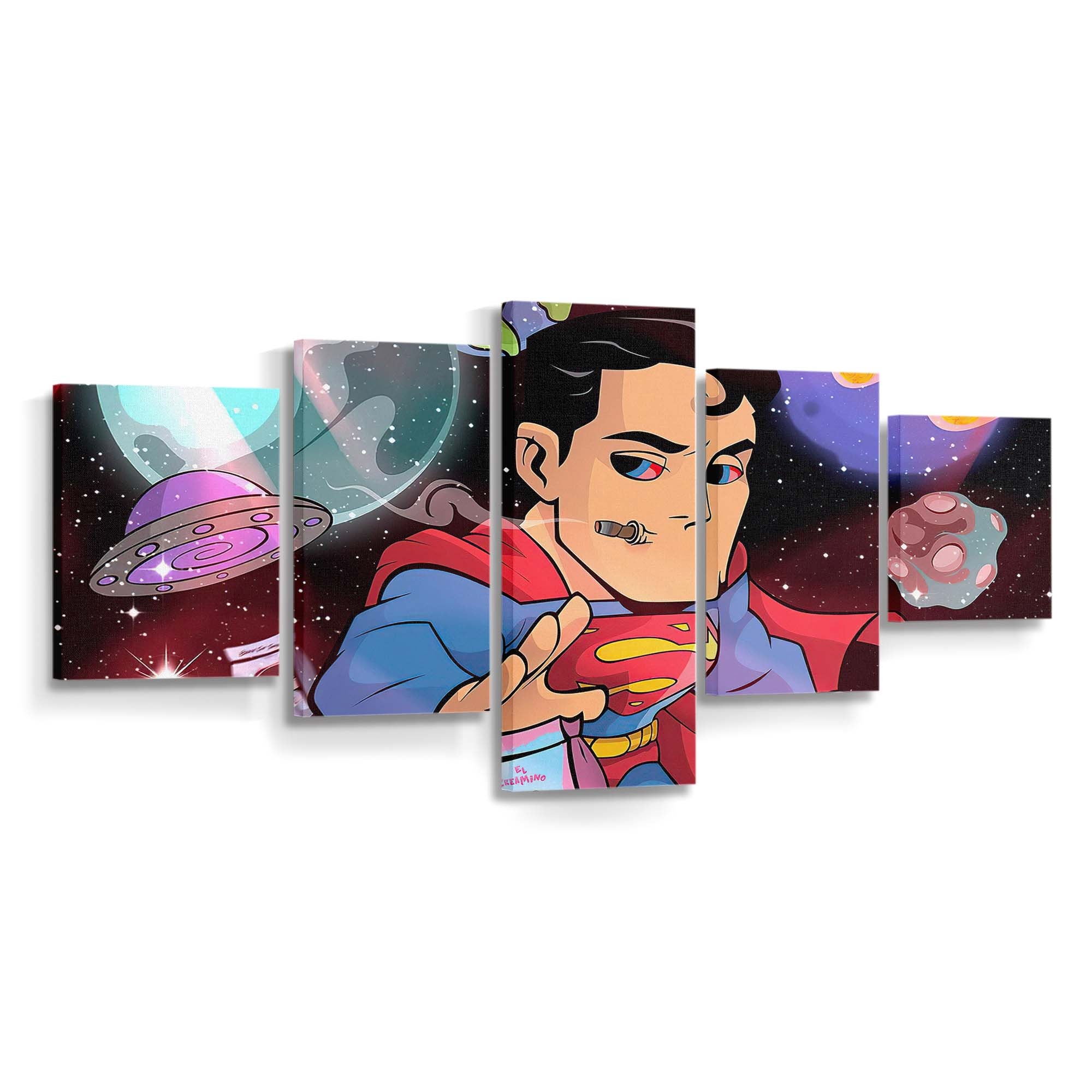 Superman Got High Leinwandbilder | Wanddeko Superman Got High Leinwandbilder | Wanddeko