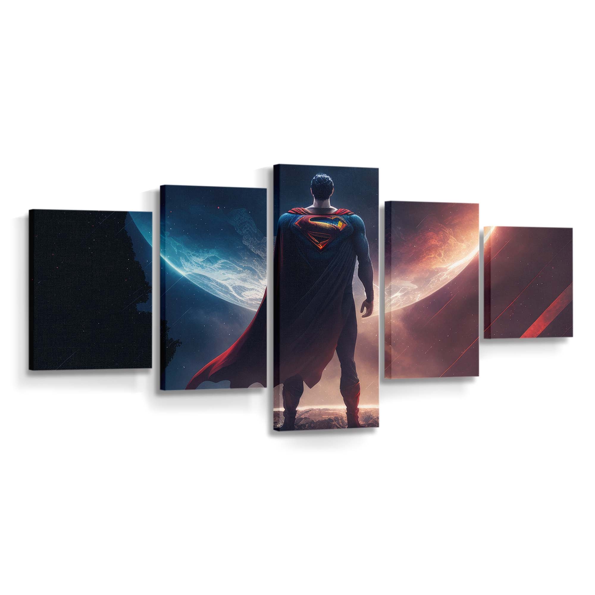 Superman In Strange World Leinwandbilder | Wanddeko Superman In Strange World Leinwandbilder | Wanddeko