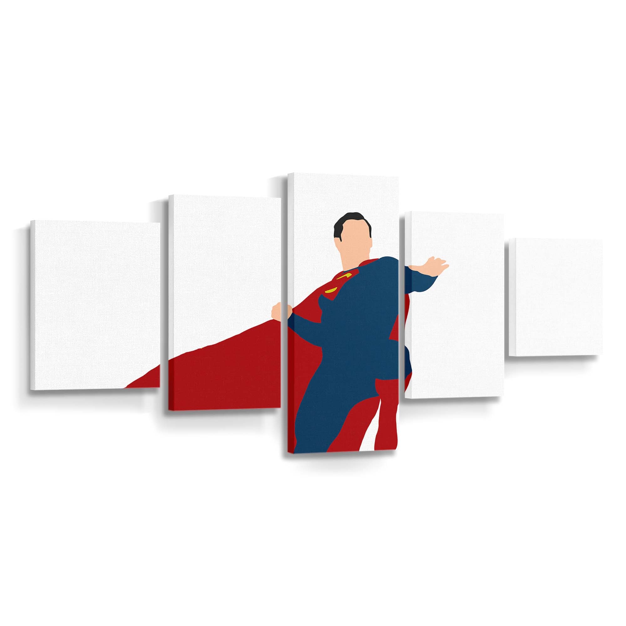 Superman Justice League Minimalism Leinwandbilder | Wanddeko Superman Justice League Minimalism Leinwandbilder | Wanddeko