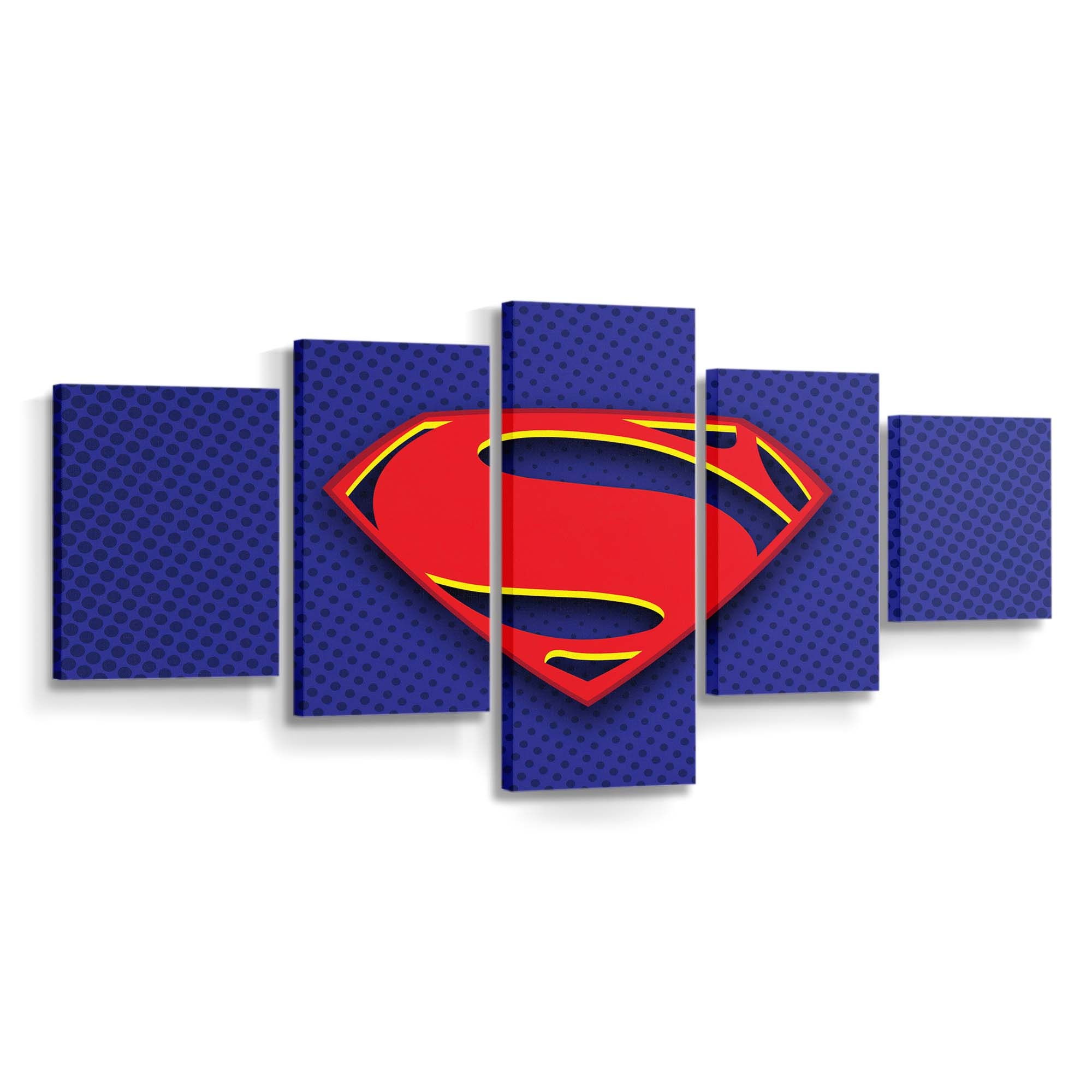 Superman Logo Illustration Leinwandbilder | Wanddeko Superman Logo Illustration Leinwandbilder | Wanddeko