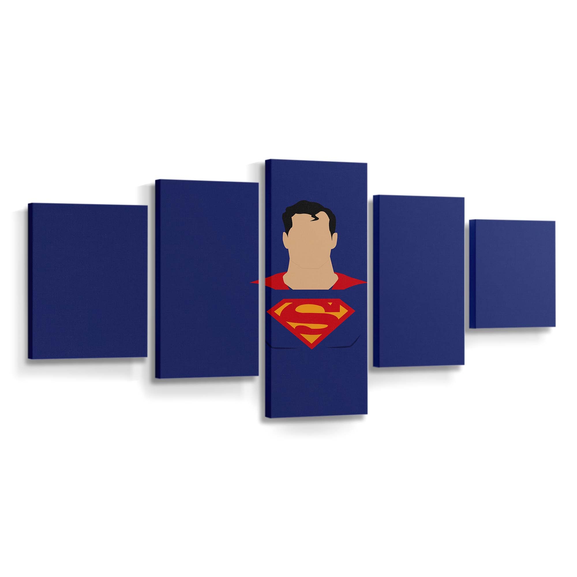 Superman Minimalism Art Leinwandbilder | Wanddeko Superman Minimalism Art Leinwandbilder | Wanddeko