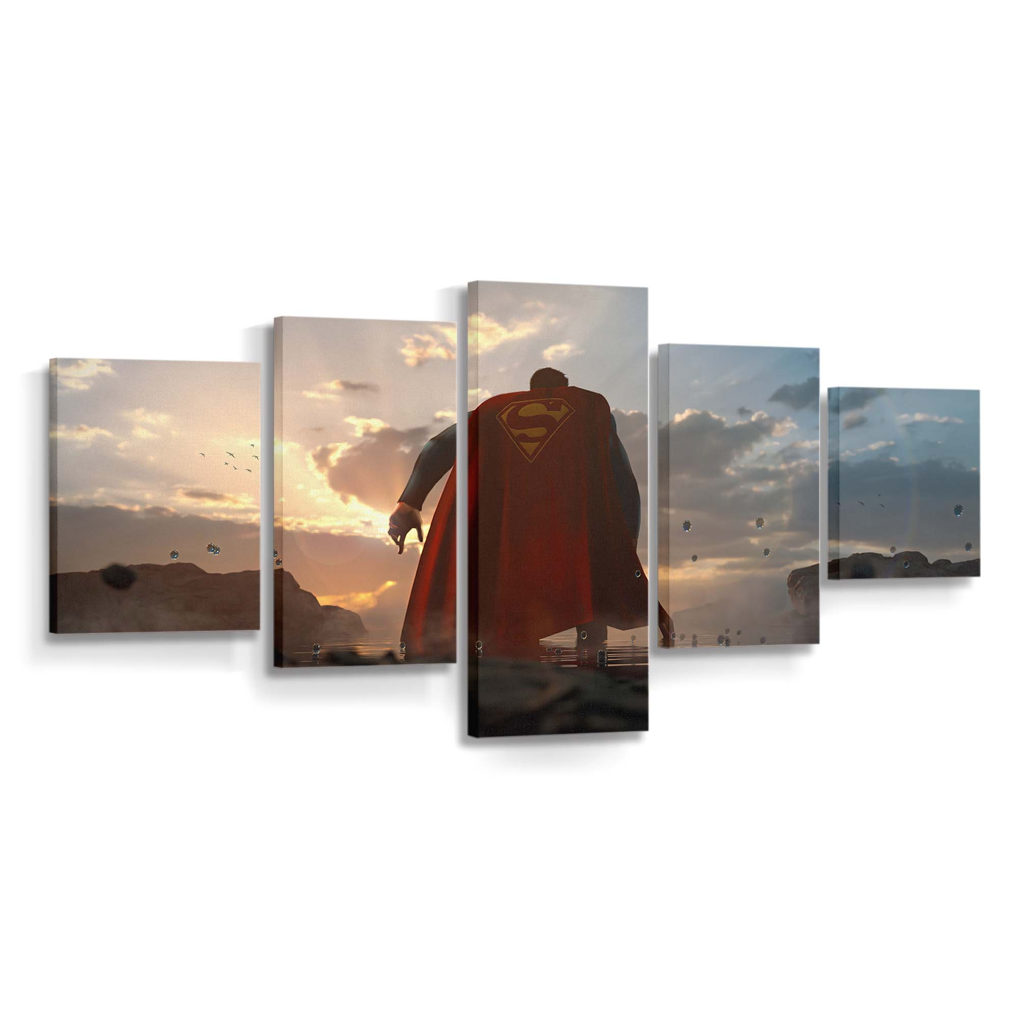 Superman Rebirth Leinwandbilder | Wanddeko Superman Rebirth Leinwandbilder | Wanddeko