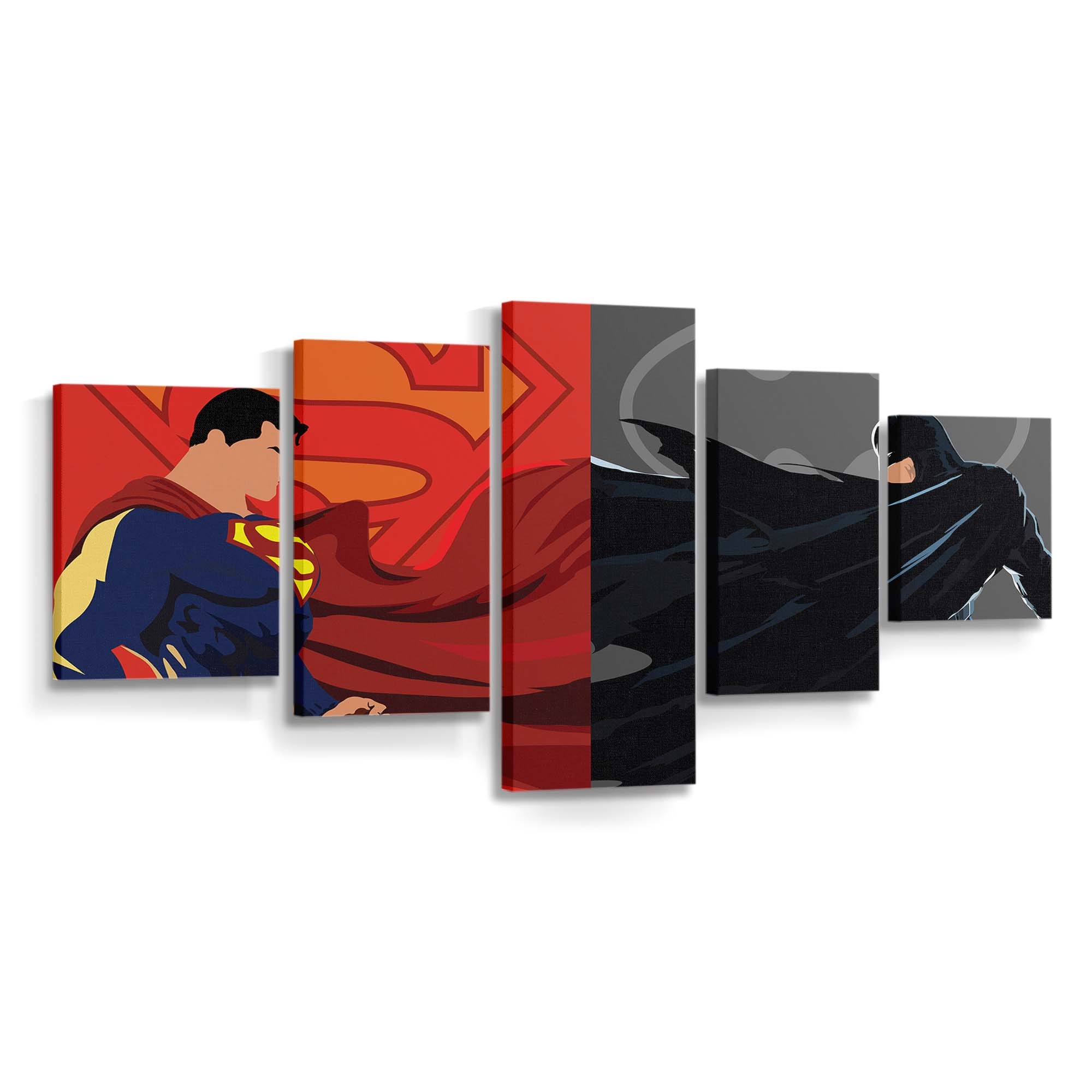 Superman Vs Batman Art Leinwandbilder | Wanddeko Superman Vs Batman Art Leinwandbilder | Wanddeko