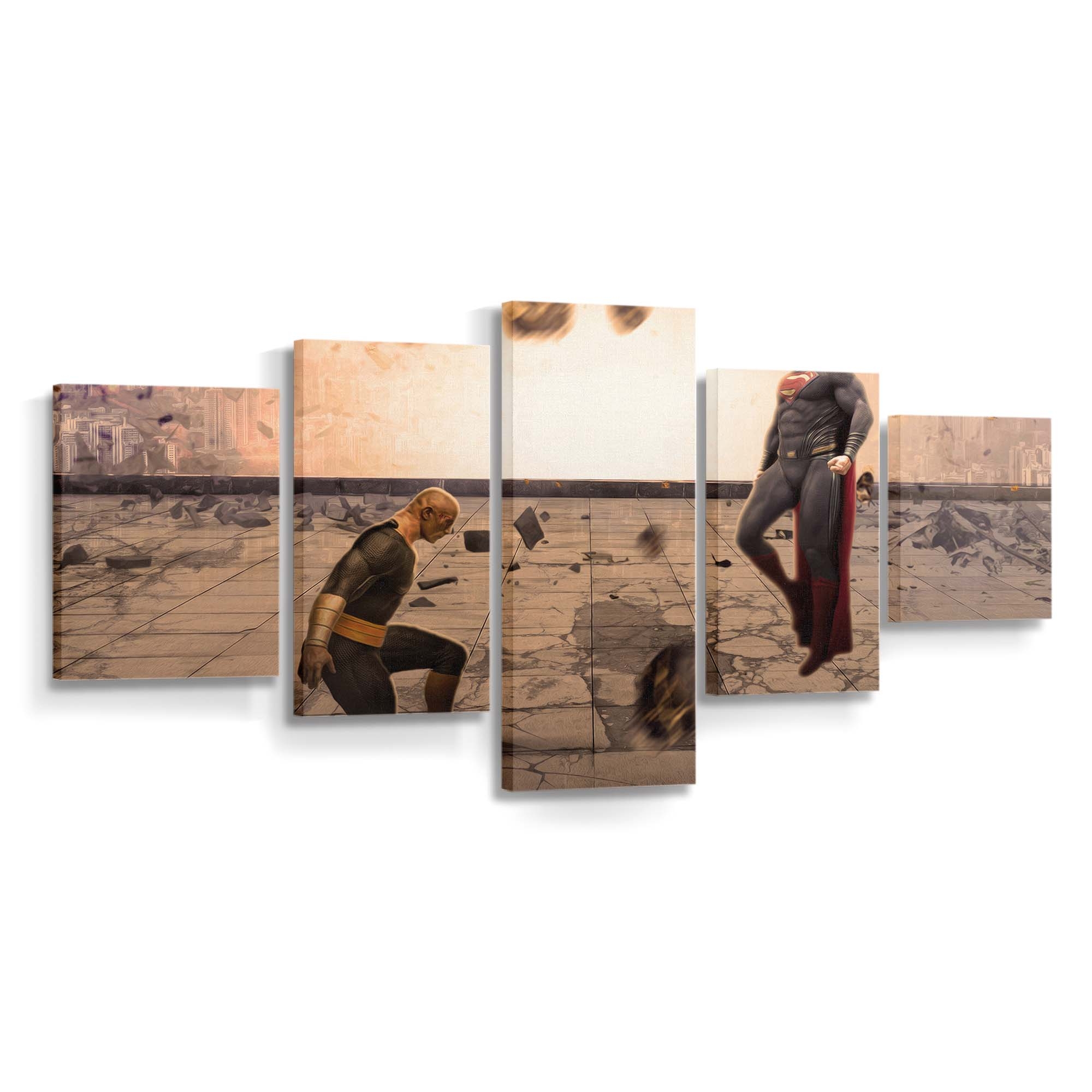 Superman Vs Black Adam Leinwandbilder | Wanddeko Superman Vs Black Adam Leinwandbilder | Wanddeko