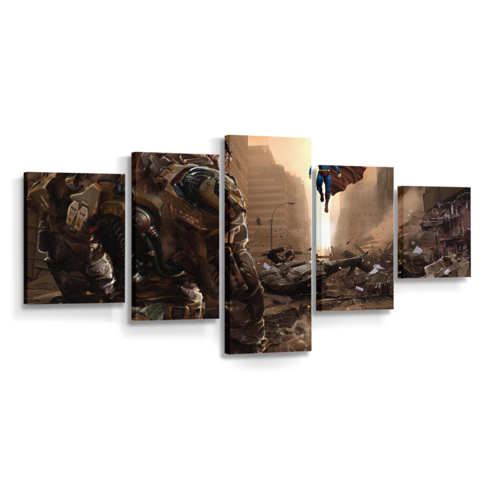 Superman Vs Darkseid Leinwandbilder | Wanddeko Superman Vs Darkseid Leinwandbilder | Wanddeko