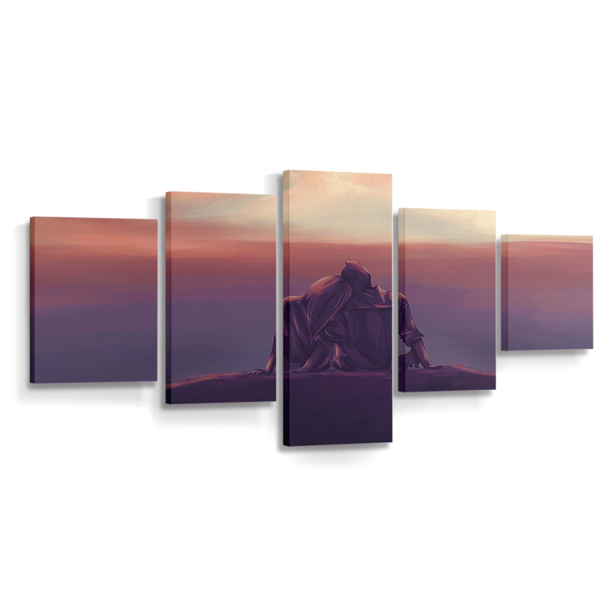 Superman With His Gf Leinwandbilder | Wanddeko Superman With His Gf Leinwandbilder | Wanddeko