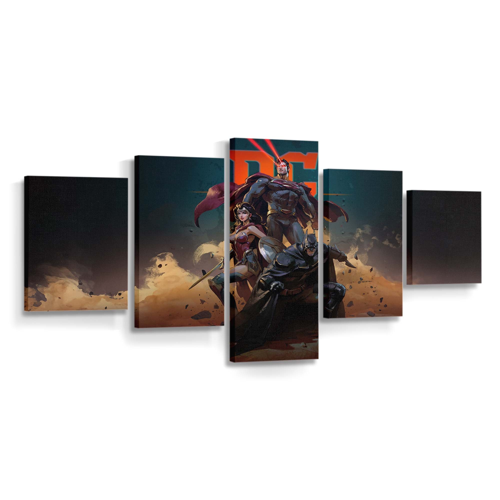 The Legendary Dc Trio Leinwandbilder | Wanddeko The Legendary Dc Trio Leinwandbilder | Wanddeko