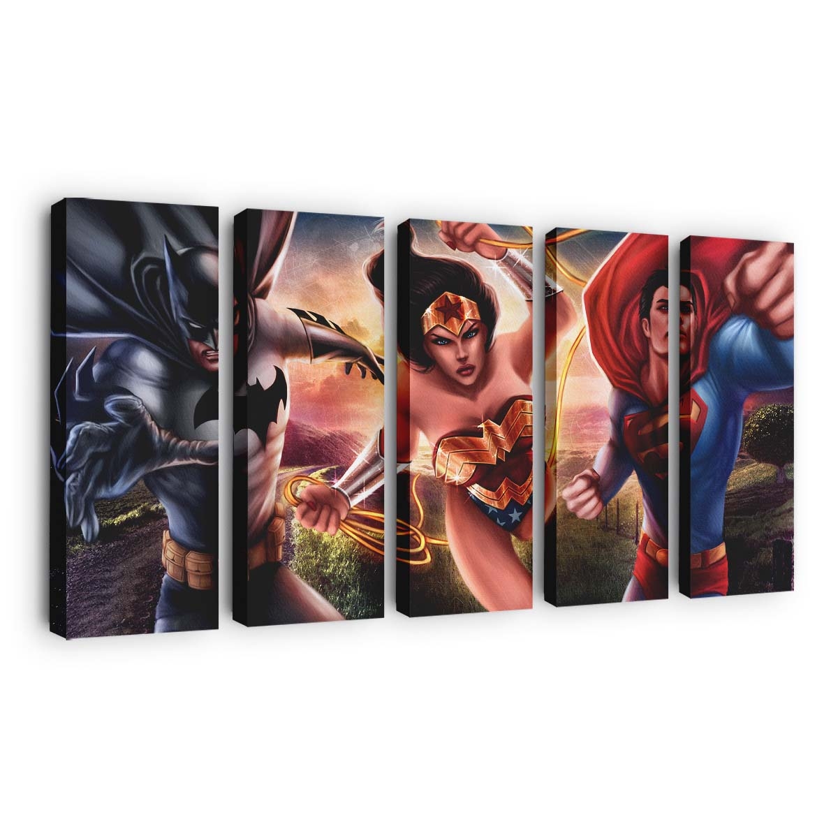 Dc The Trinity Art Leinwandbilder | Wanddeko