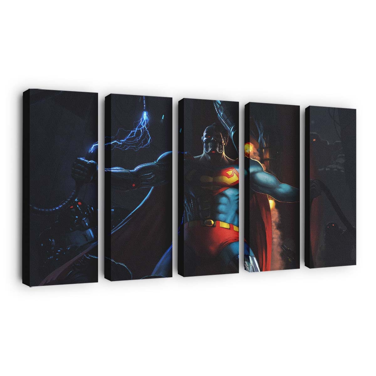 Death And Return Of Superman The Final Fight Leinwandbilder | Wanddeko