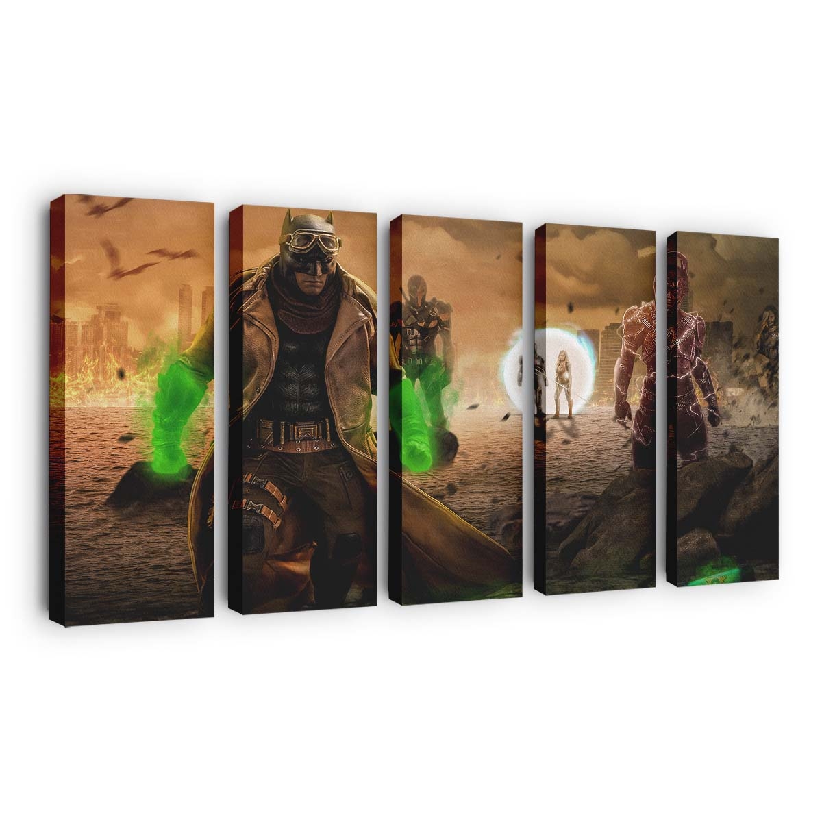 Fallen Kryptonian Knightmare Vision Leinwandbilder | Wanddeko