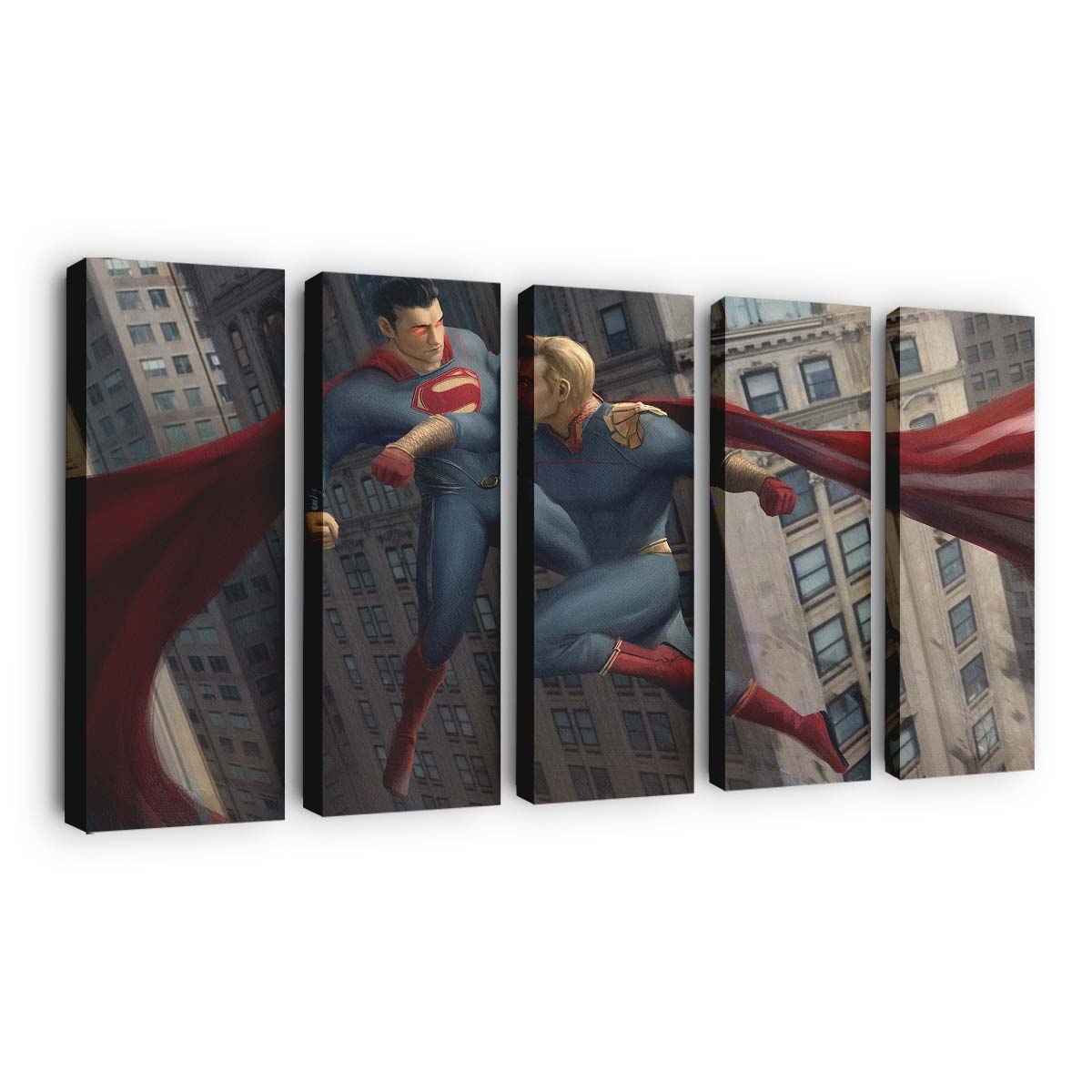 Homelander Vs Superman Leinwandbilder | Wanddeko