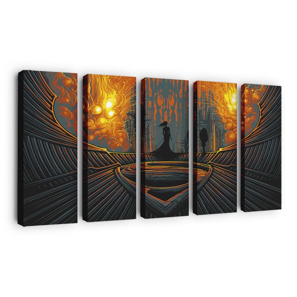 Man Of Steel Artistic Poster Leinwandbilder | Wanddeko man of steel artistic poster k1