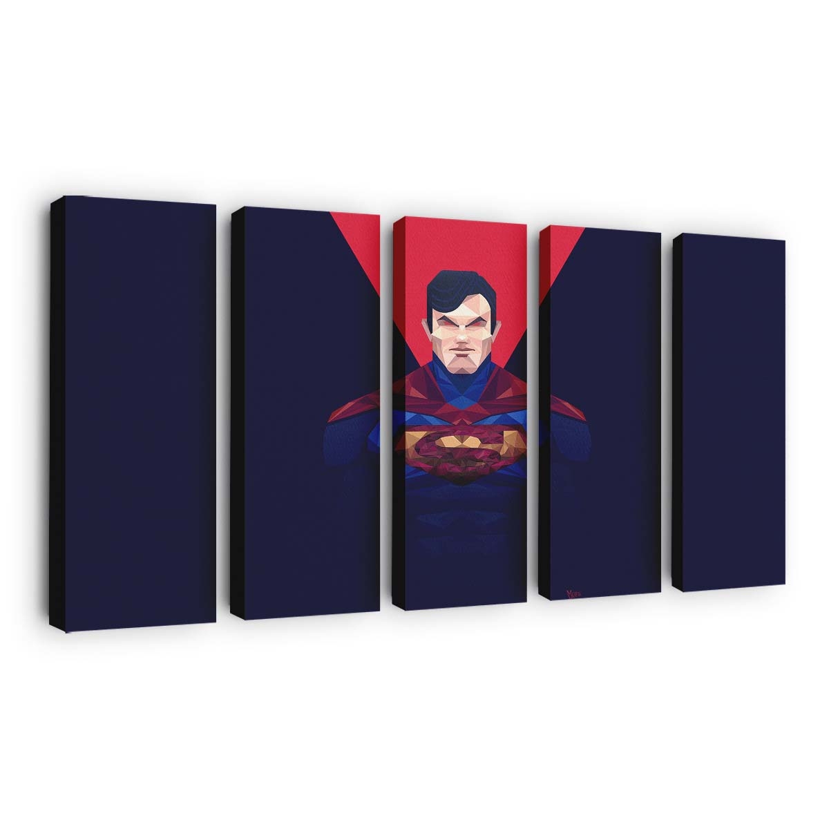 Man Of Steel Minimalism Leinwandbilder | Wanddeko