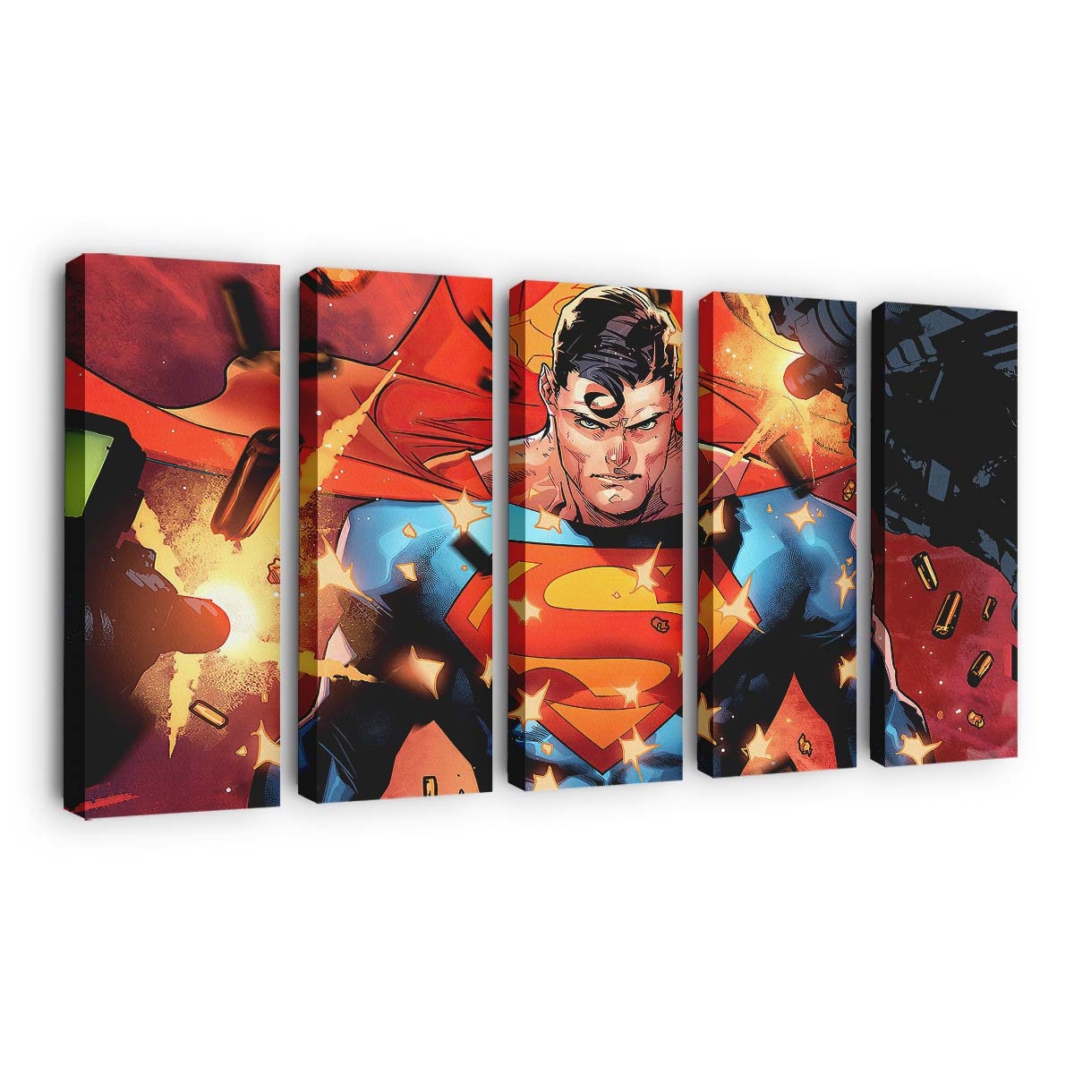 Superman Angry Eyes Leinwandbilder | Wanddeko