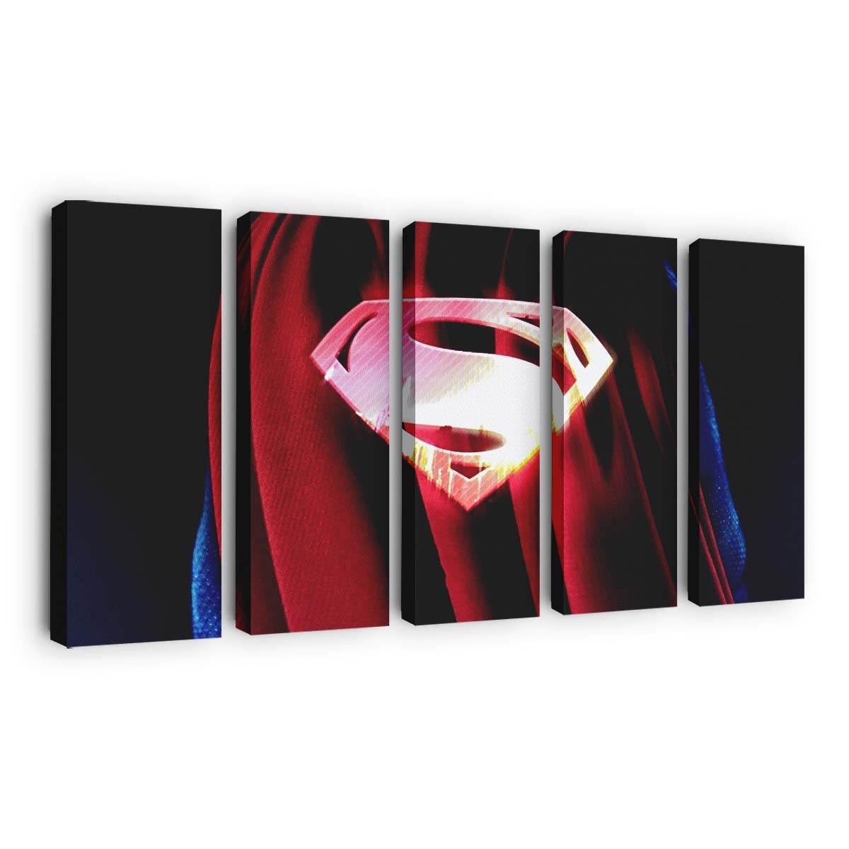 Superman Cape Logo Leinwandbilder | Wanddeko