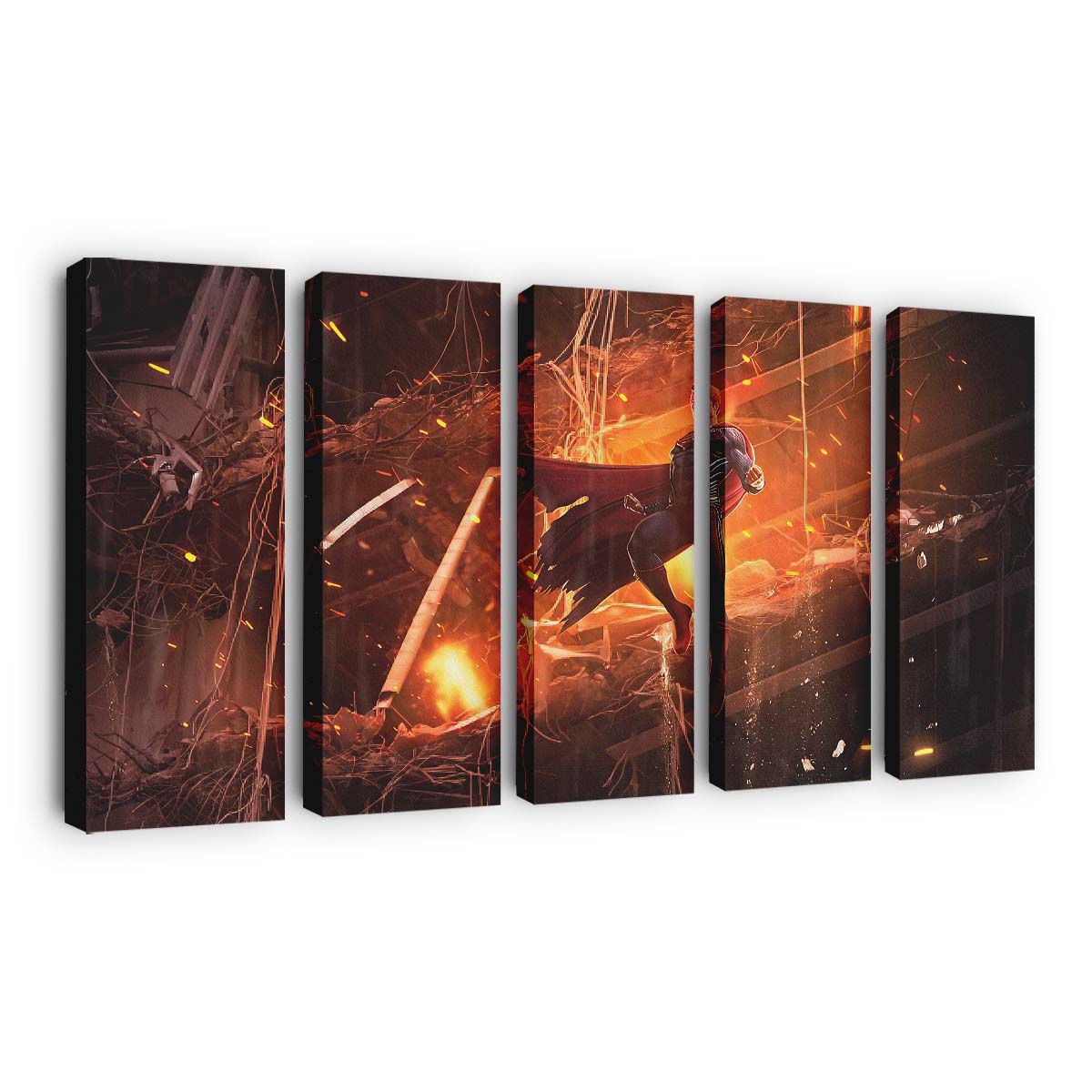 Superman Chaos Leinwandbilder | Wanddeko