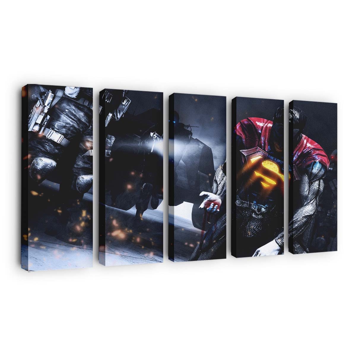 Superman Comic Art Leinwandbilder | Wanddeko