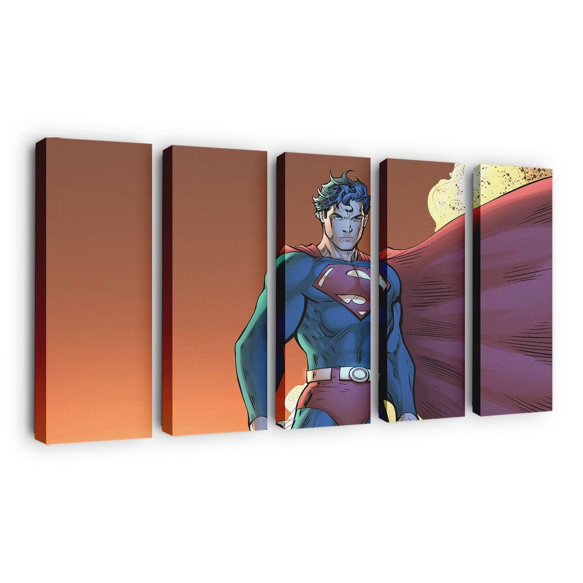 Superman Comic Book Poster Leinwandbilder | Wanddeko