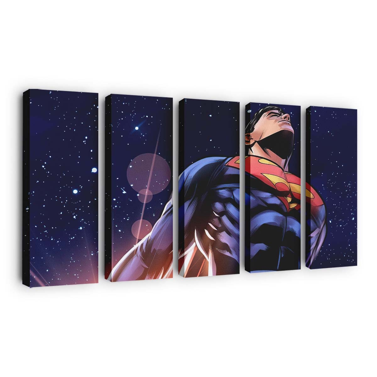 Superman Comic Fanart Leinwandbilder | Wanddeko