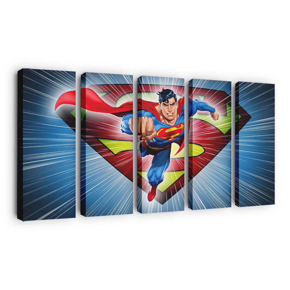 Superman Dc Comic Minimal Leinwandbilder | Wanddeko