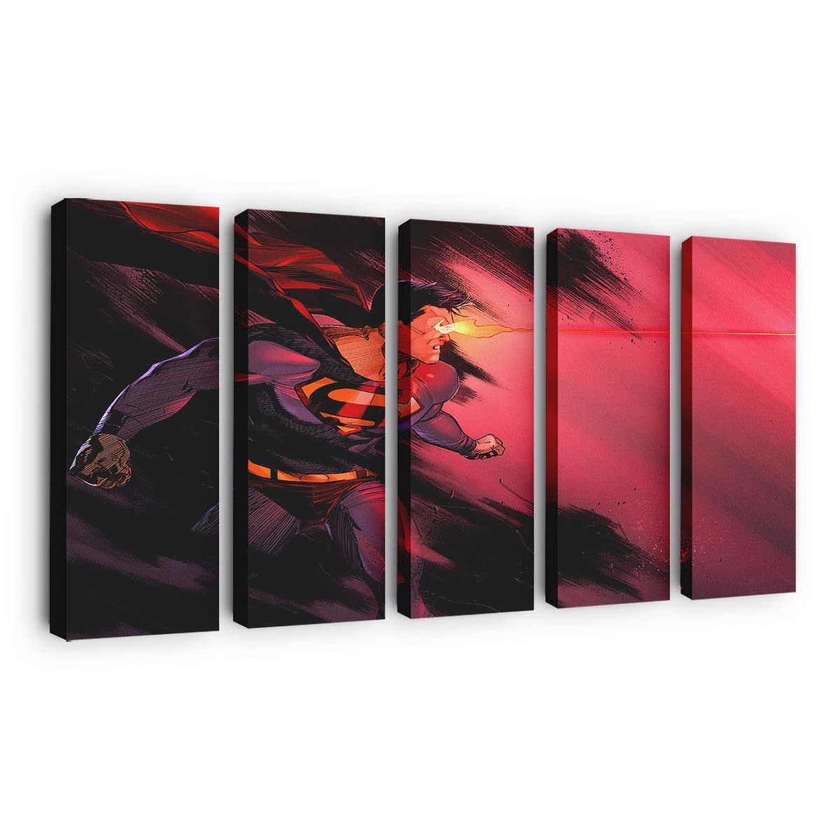 Superman Eye Laser Leinwandbilder | Wanddeko