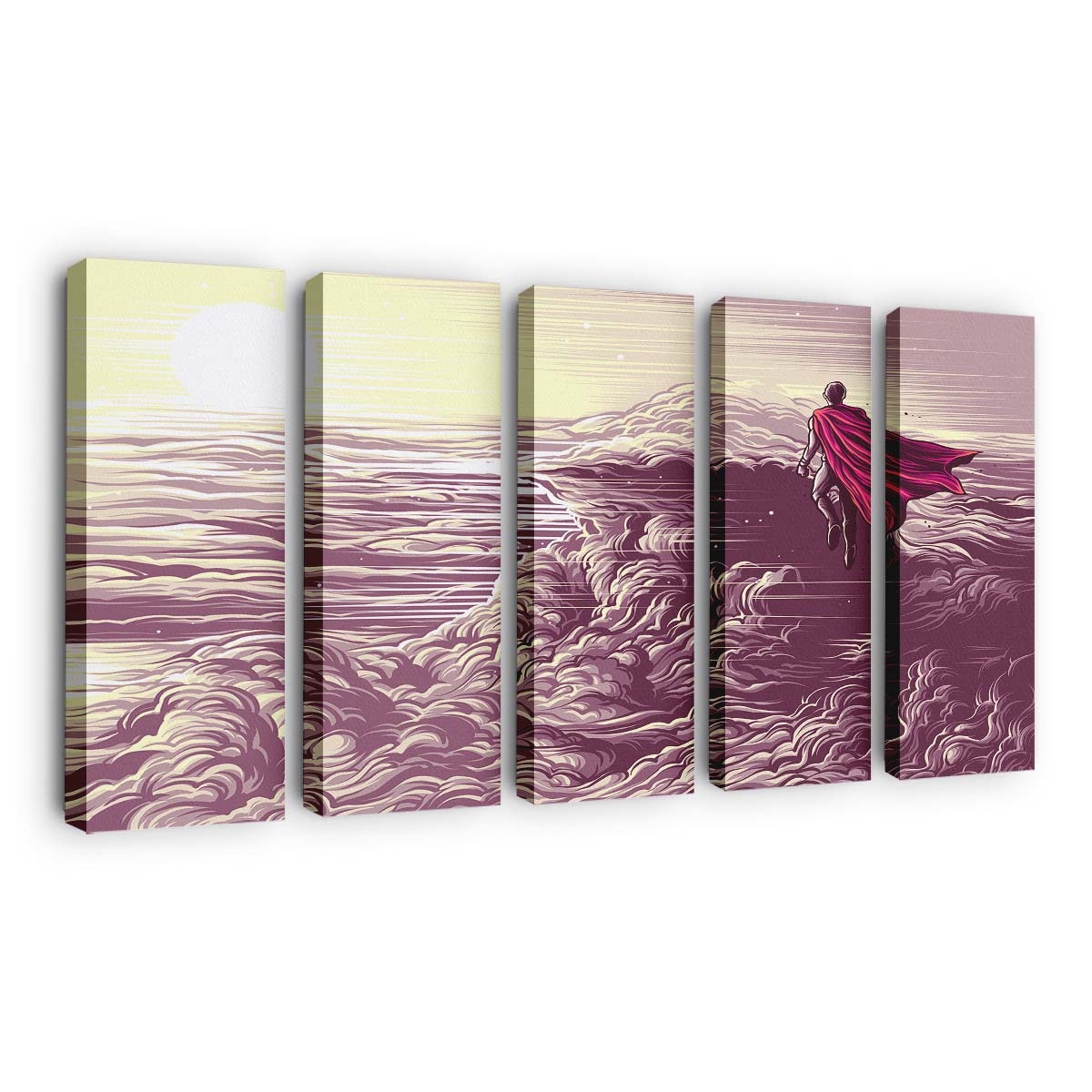 Superman Fly Leinwandbilder | Wanddeko