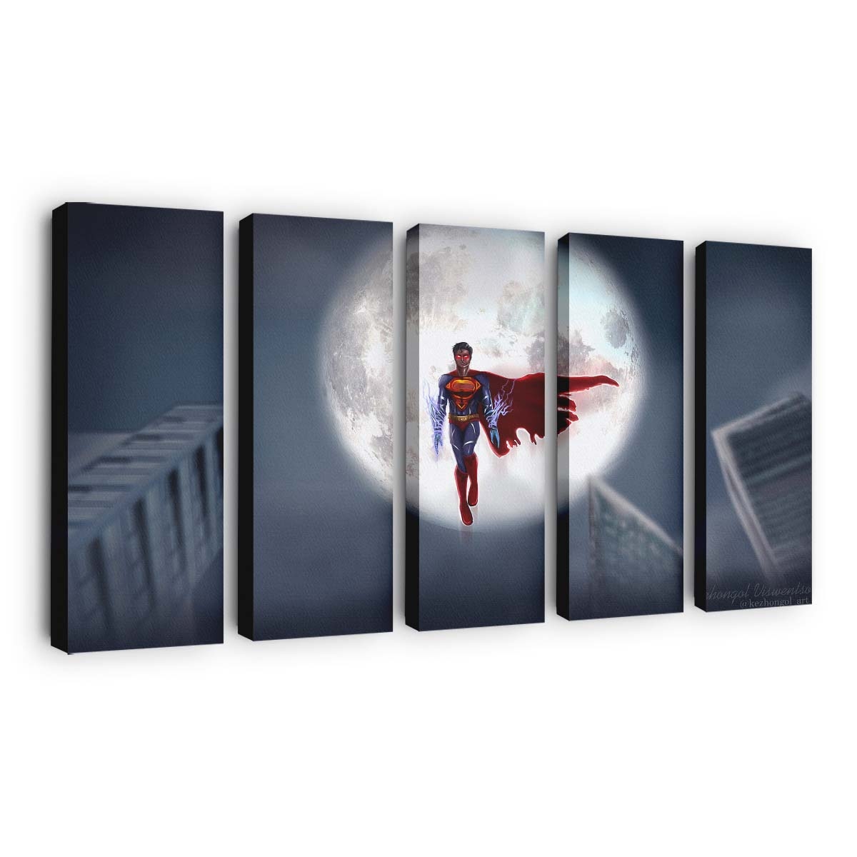 Superman Flying Leinwandbilder | Wanddeko