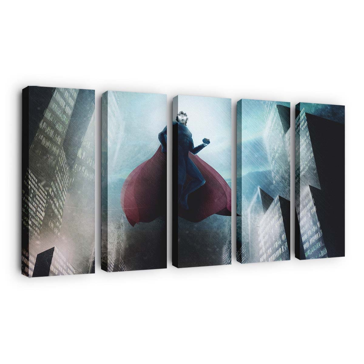 Superman Flying Arts Leinwandbilder | Wanddeko