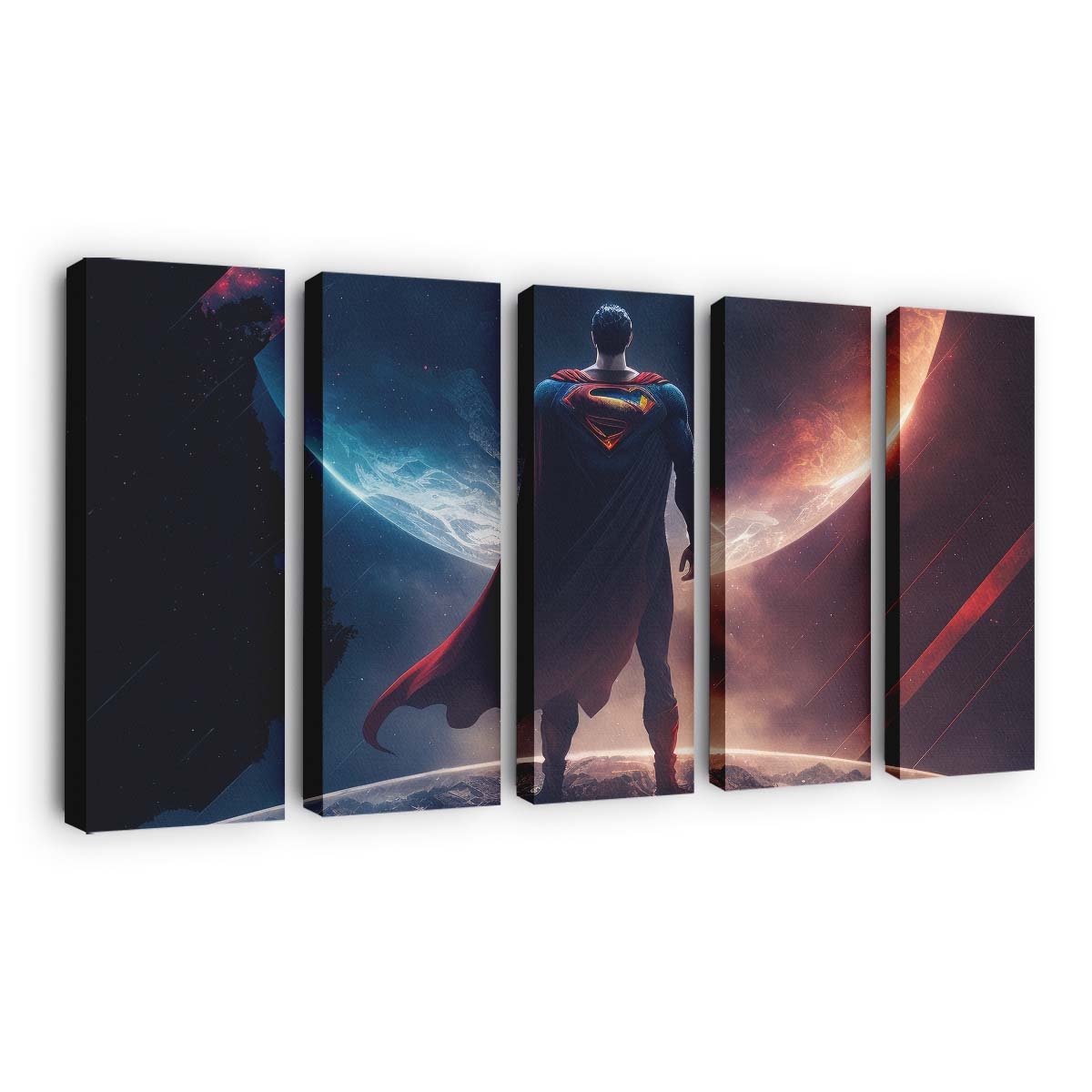 Superman In Strange World Leinwandbilder | Wanddeko