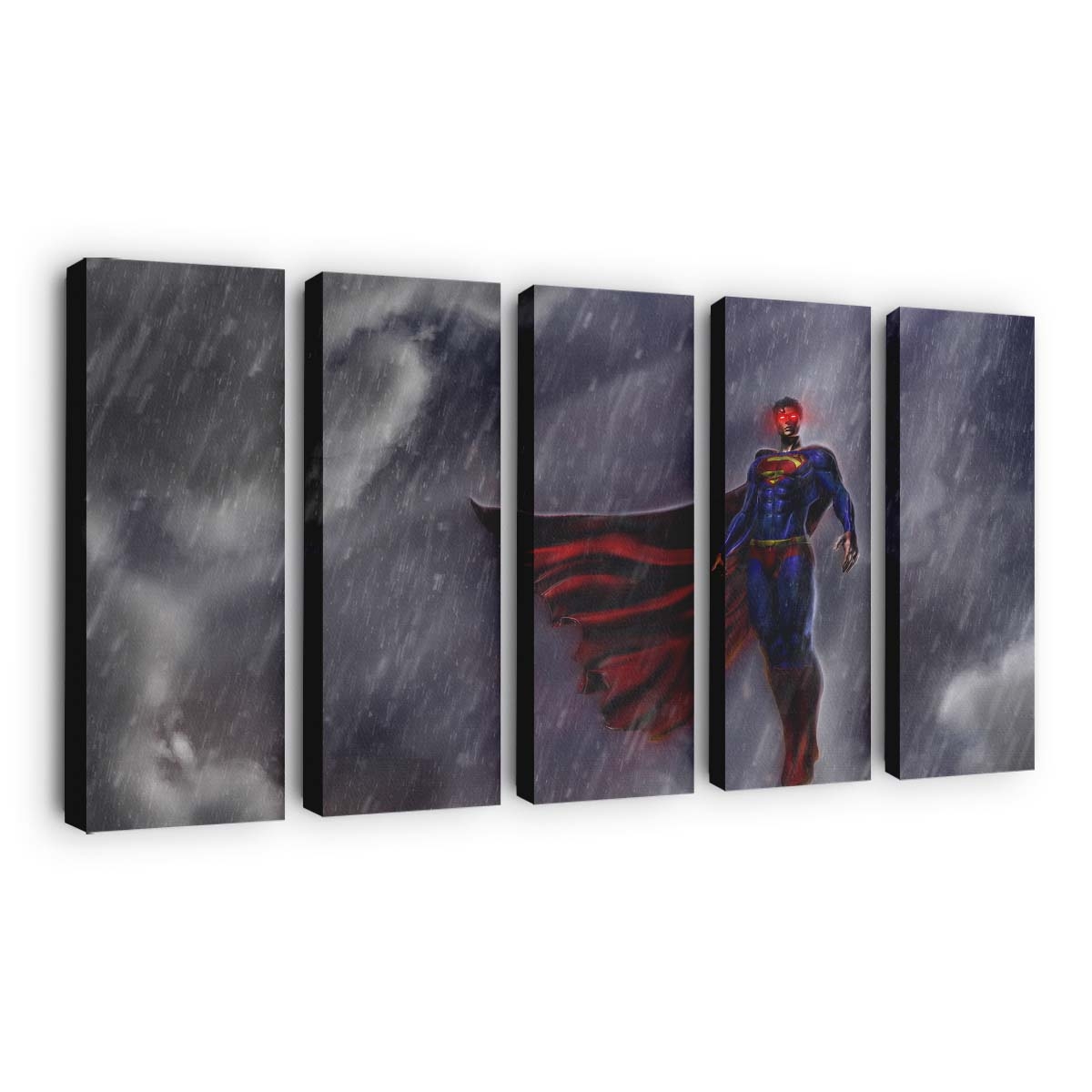 Superman Justice League Artwork Leinwandbilder | Wanddeko