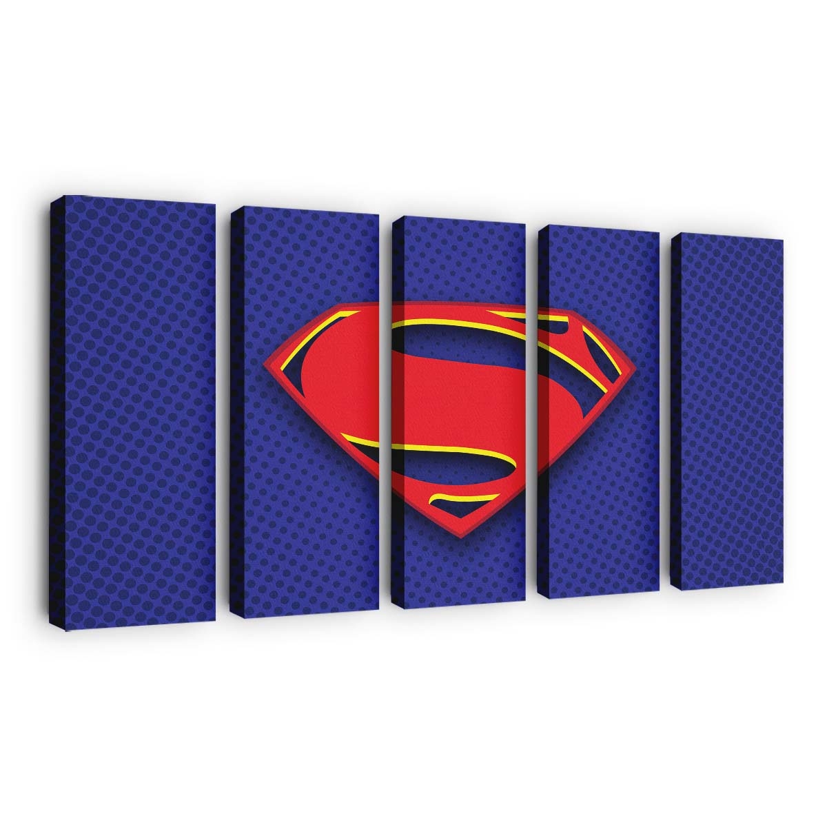 Superman Logo Illustration Leinwandbilder | Wanddeko