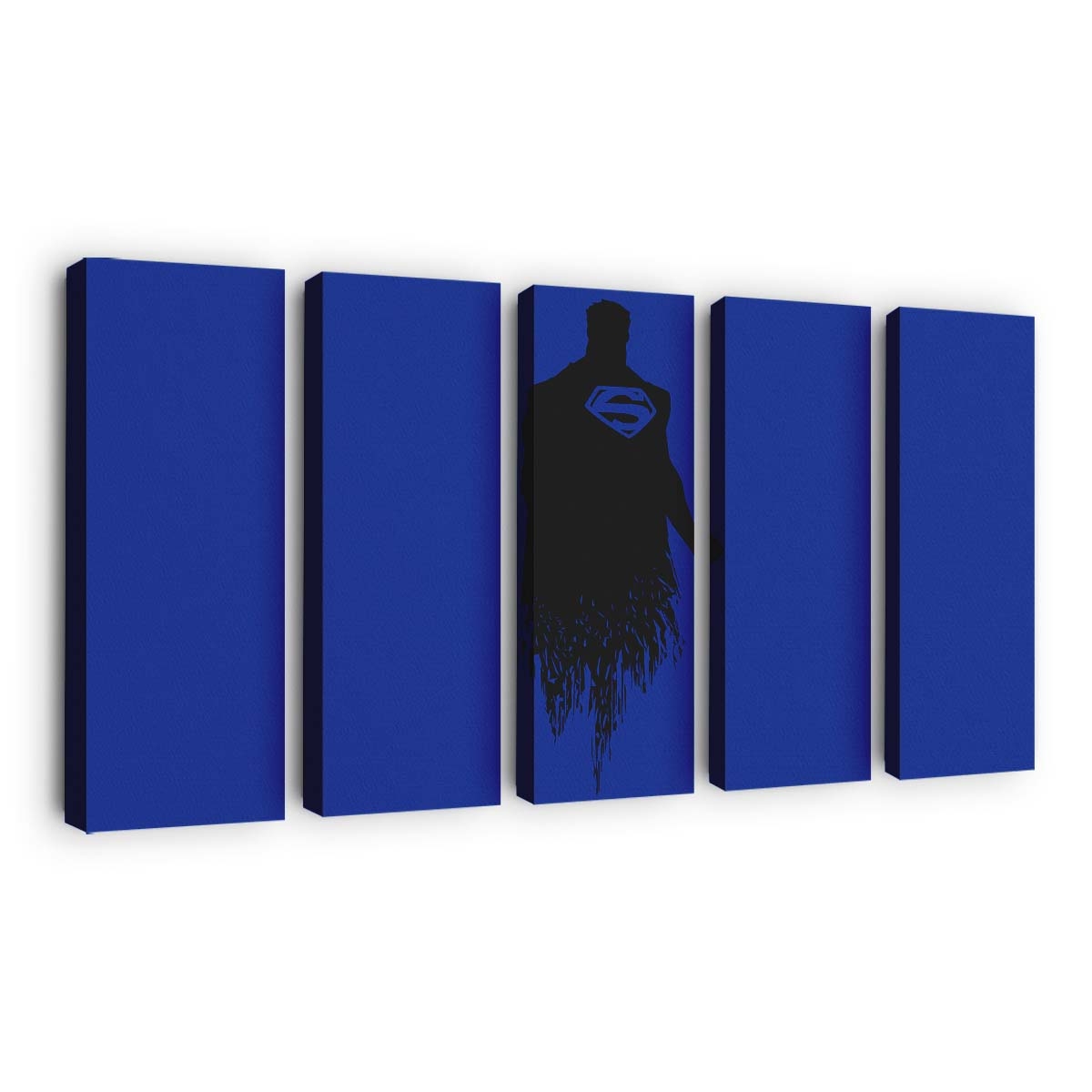 Superman Minimalism 6 Leinwandbilder | Wanddeko