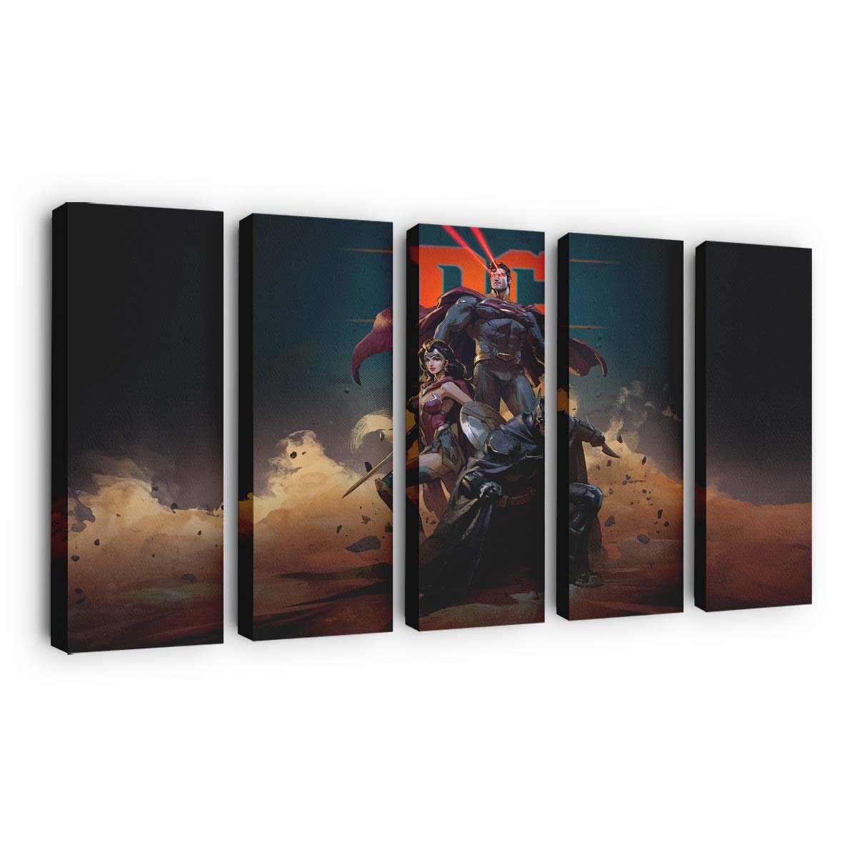 The Legendary Dc Trio Leinwandbilder | Wanddeko