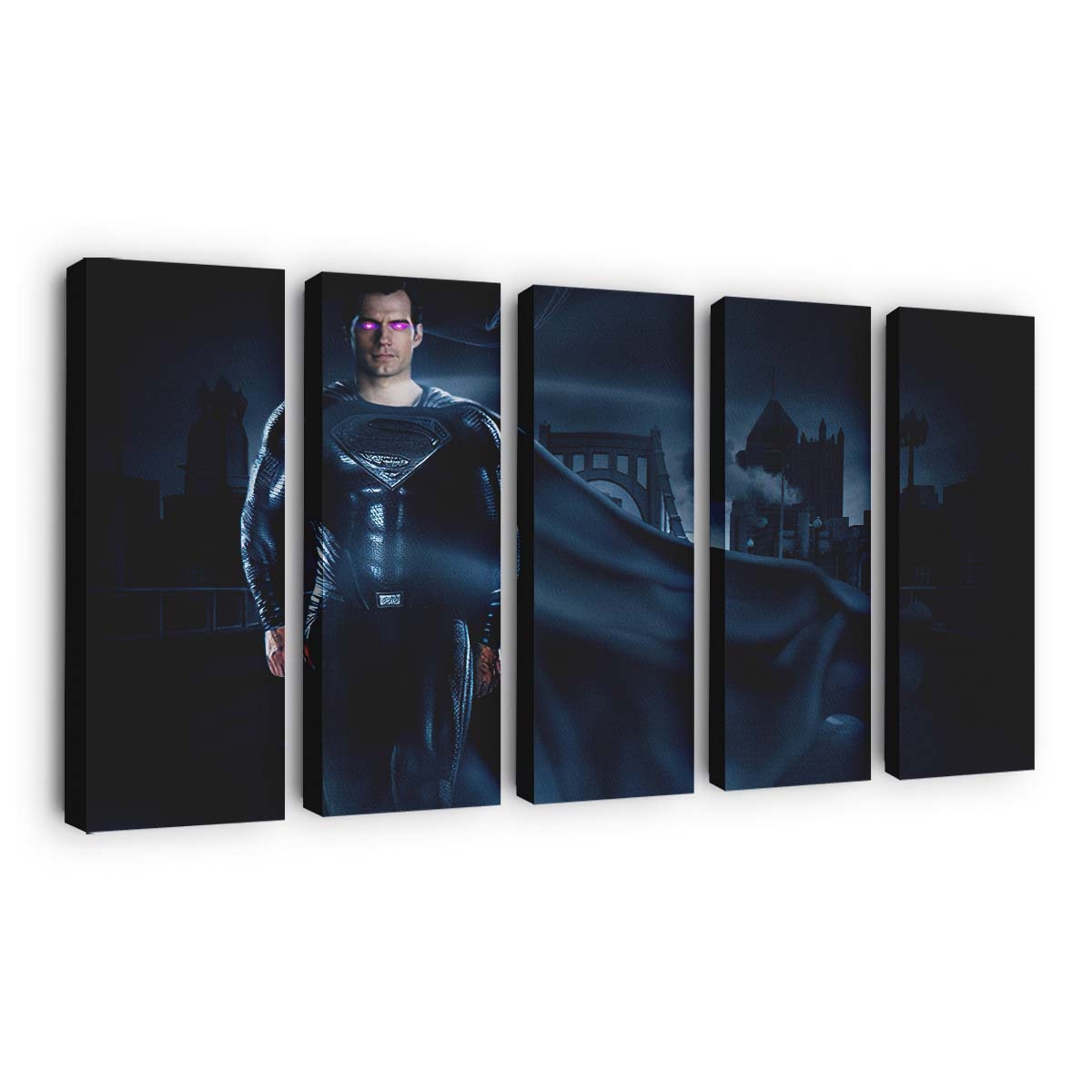 The Superman Black Suit Leinwandbilder | Wanddeko