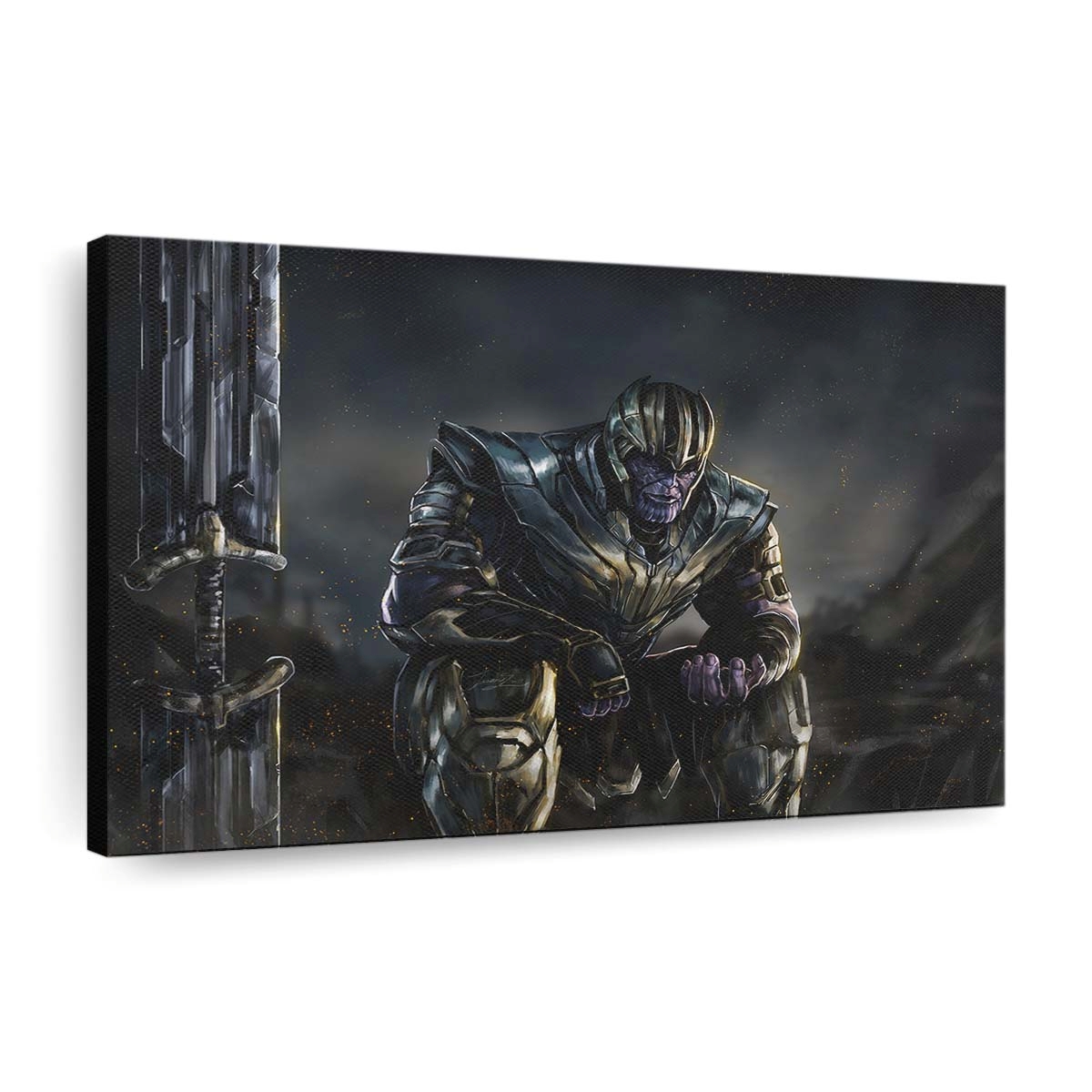 Thanos Neue Kunst Leinwandbild - Wanddeko