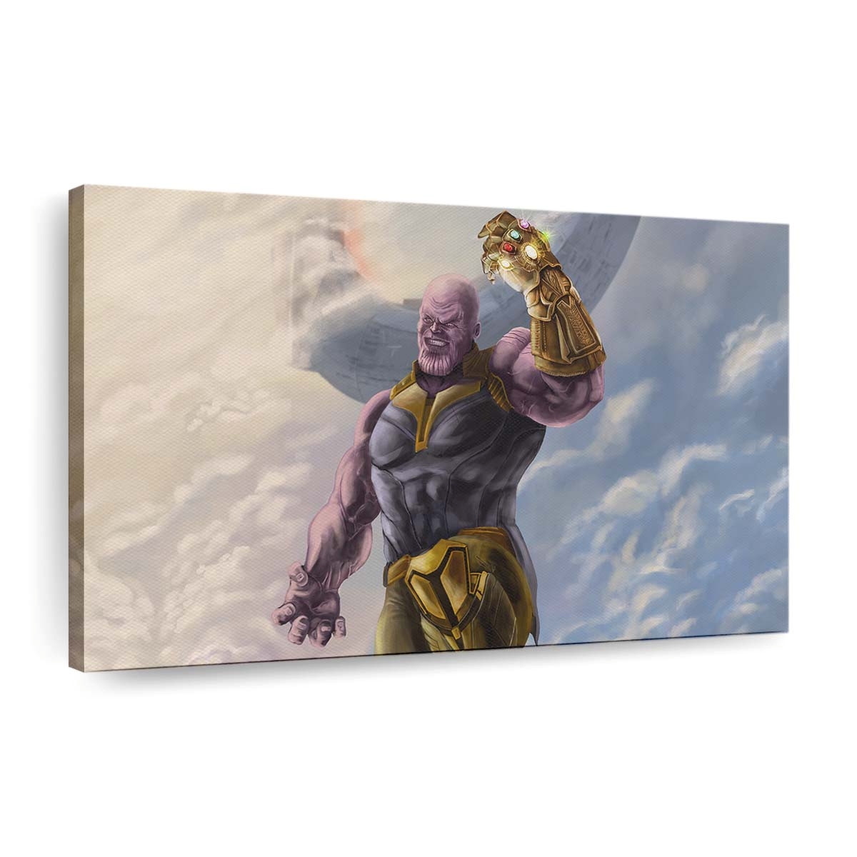 Thanos Kunstwerk 2019 Leinwandbild - Wanddeko