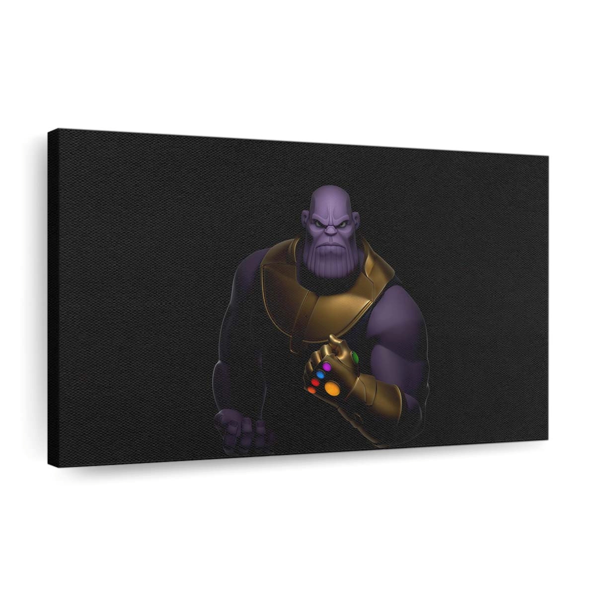 Thanos Digitale Kunst Leinwandbild - Wanddeko