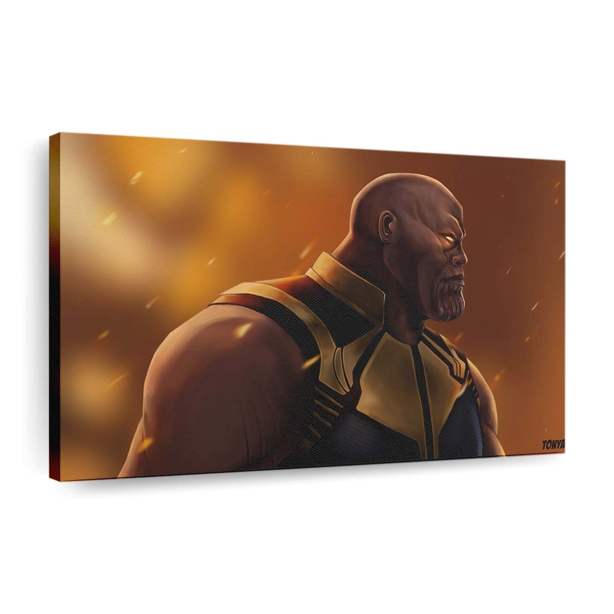 Thanos Neues Kunstwerk Leinwandbild - Wanddeko