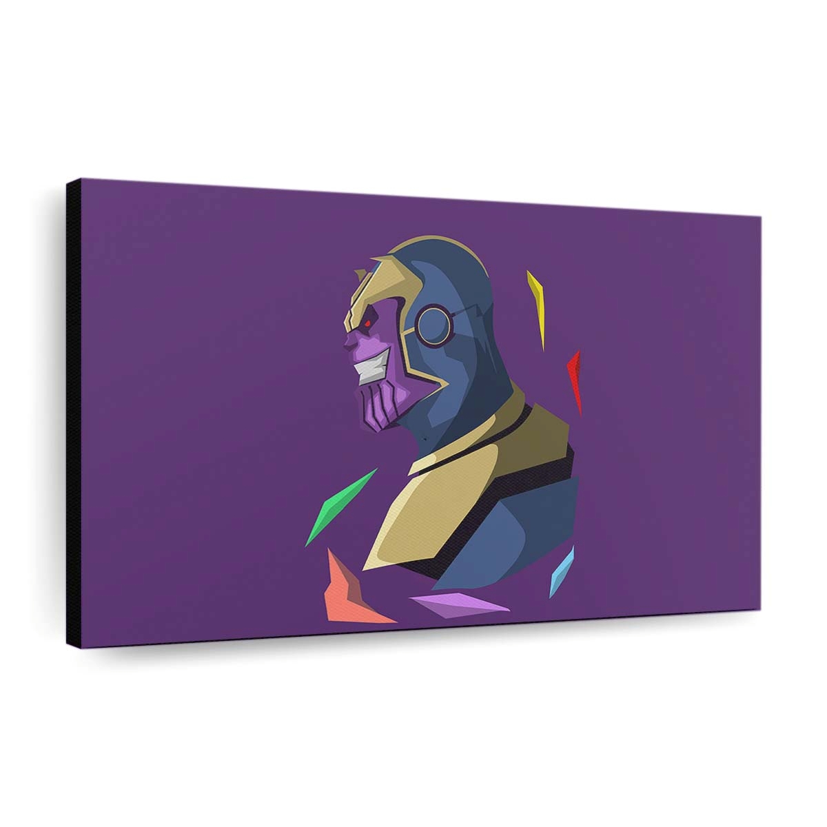 Thanos Minimalistisch Leinwandbild - Wanddeko
