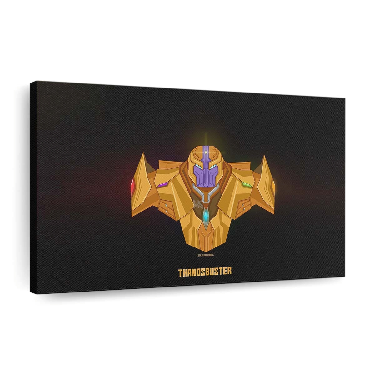 Thanos Buster Minimal Leinwandbild - Wanddeko