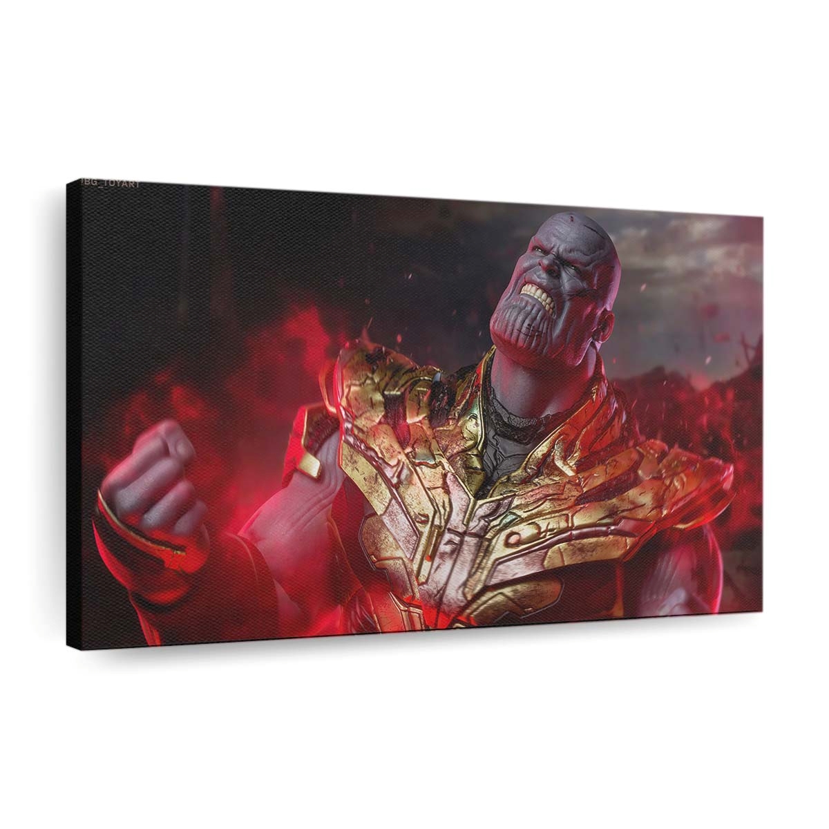 Thanos Feel My Power Leinwandbild - Wanddeko