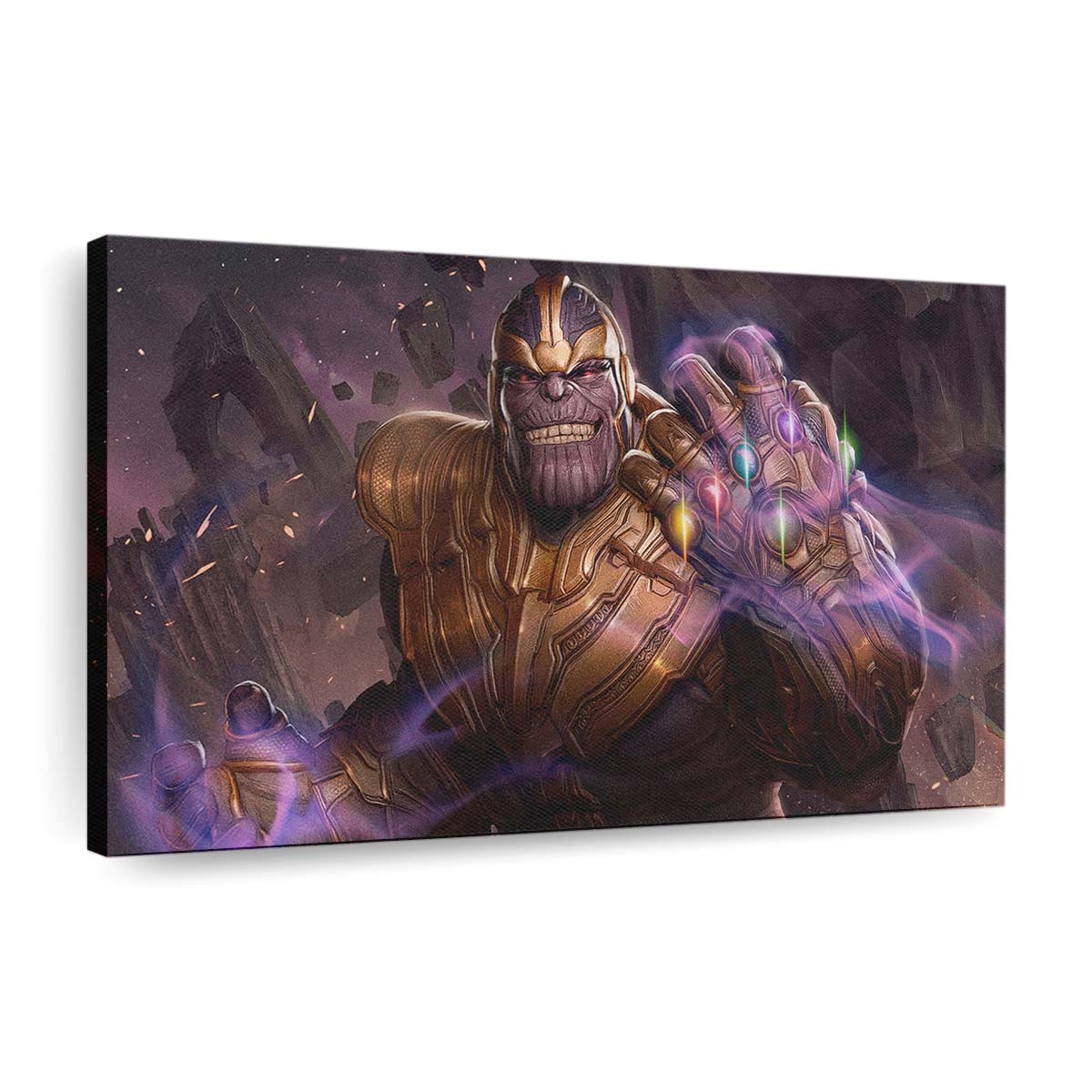 Thanos Gott des Todes Leinwandbild - Wanddeko