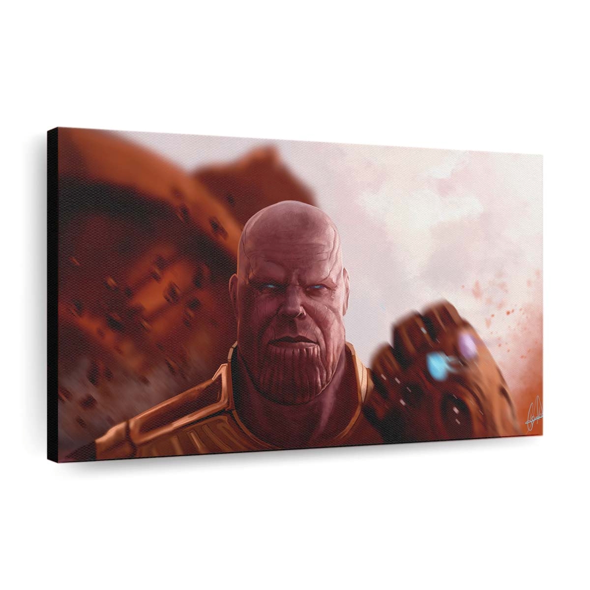 Thanos Infinity Gauntlet Leinwandbild - Wanddeko