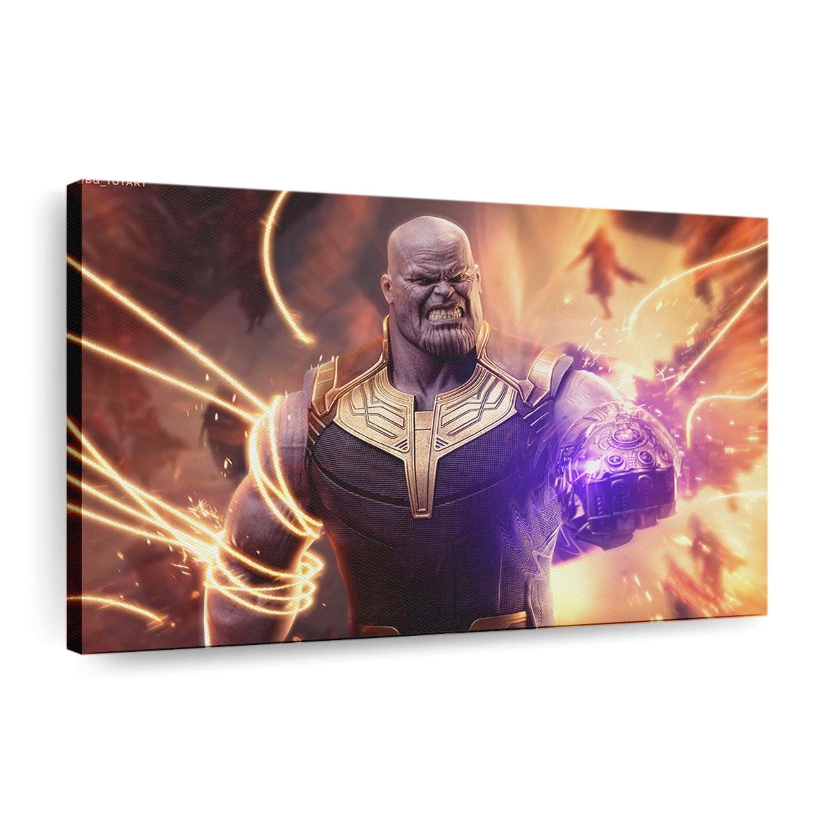 Thanos Infinity Gauntlet Leinwandbild - Wanddeko