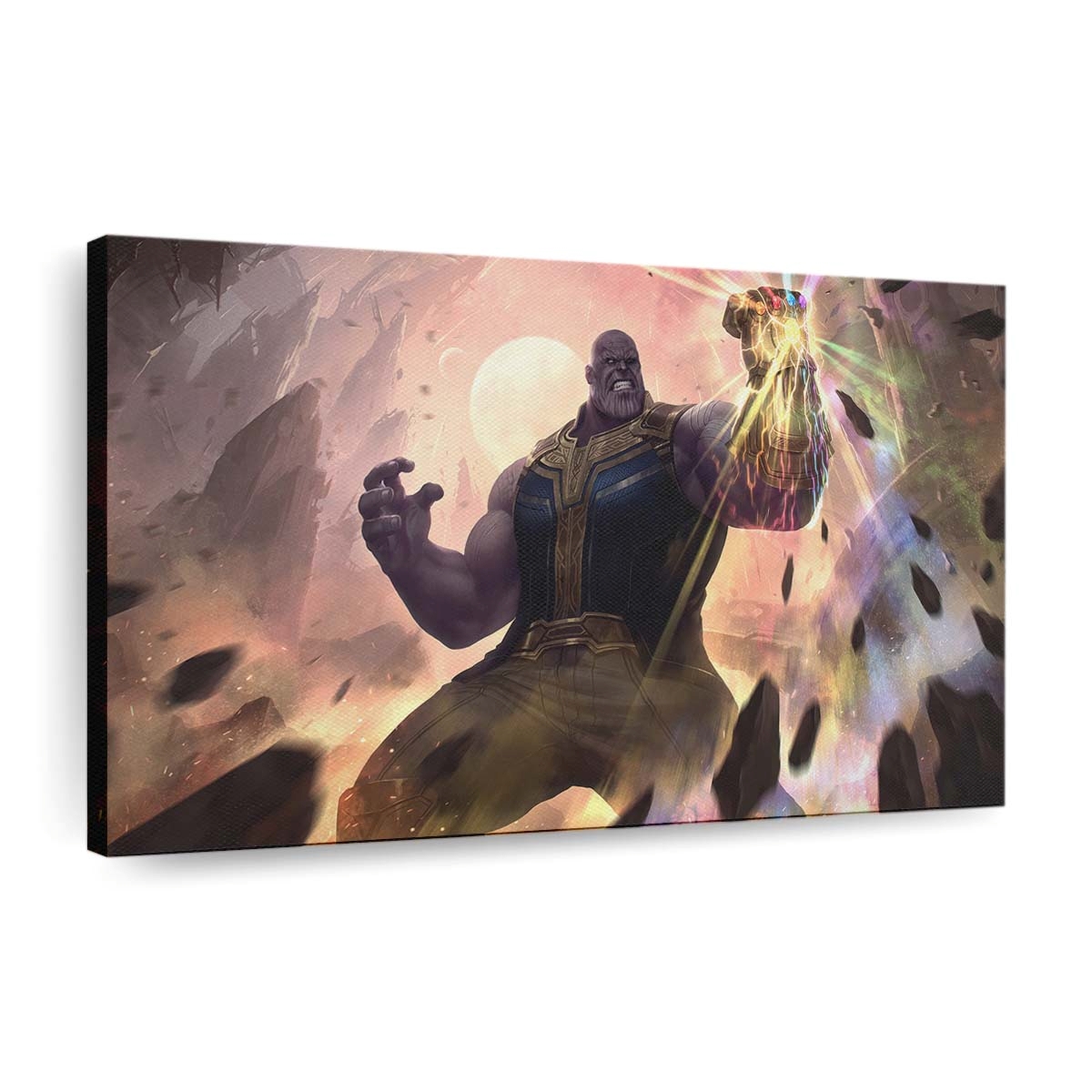 Thanos Manic Leinwandbild - Wanddeko