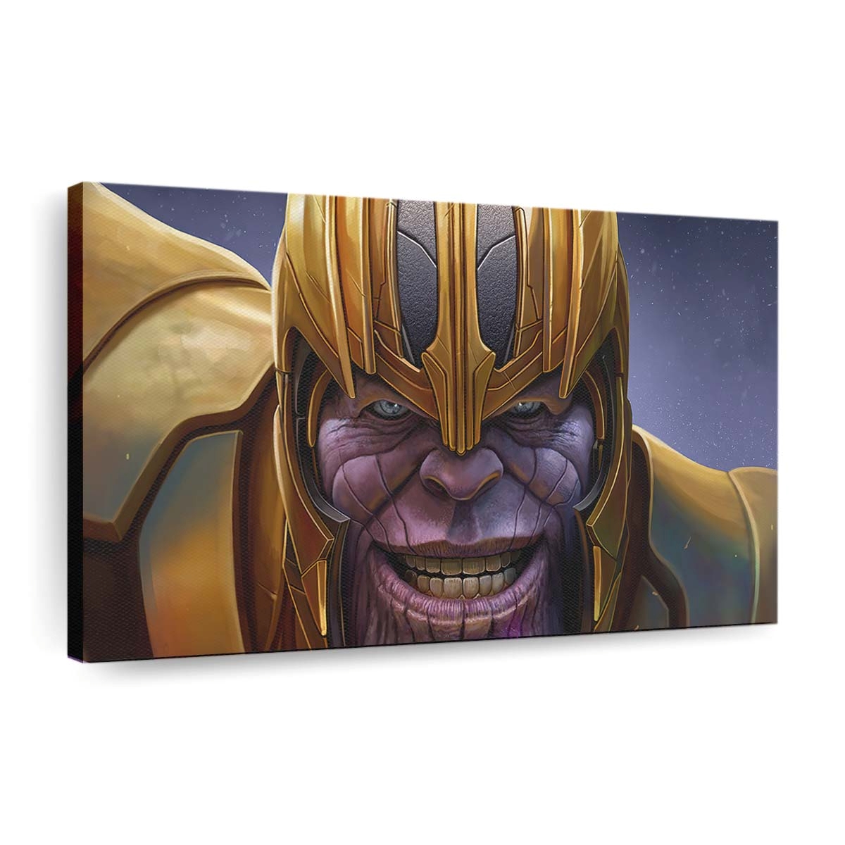 Thanos Marvel Lenticular Leinwandbild - Wanddeko